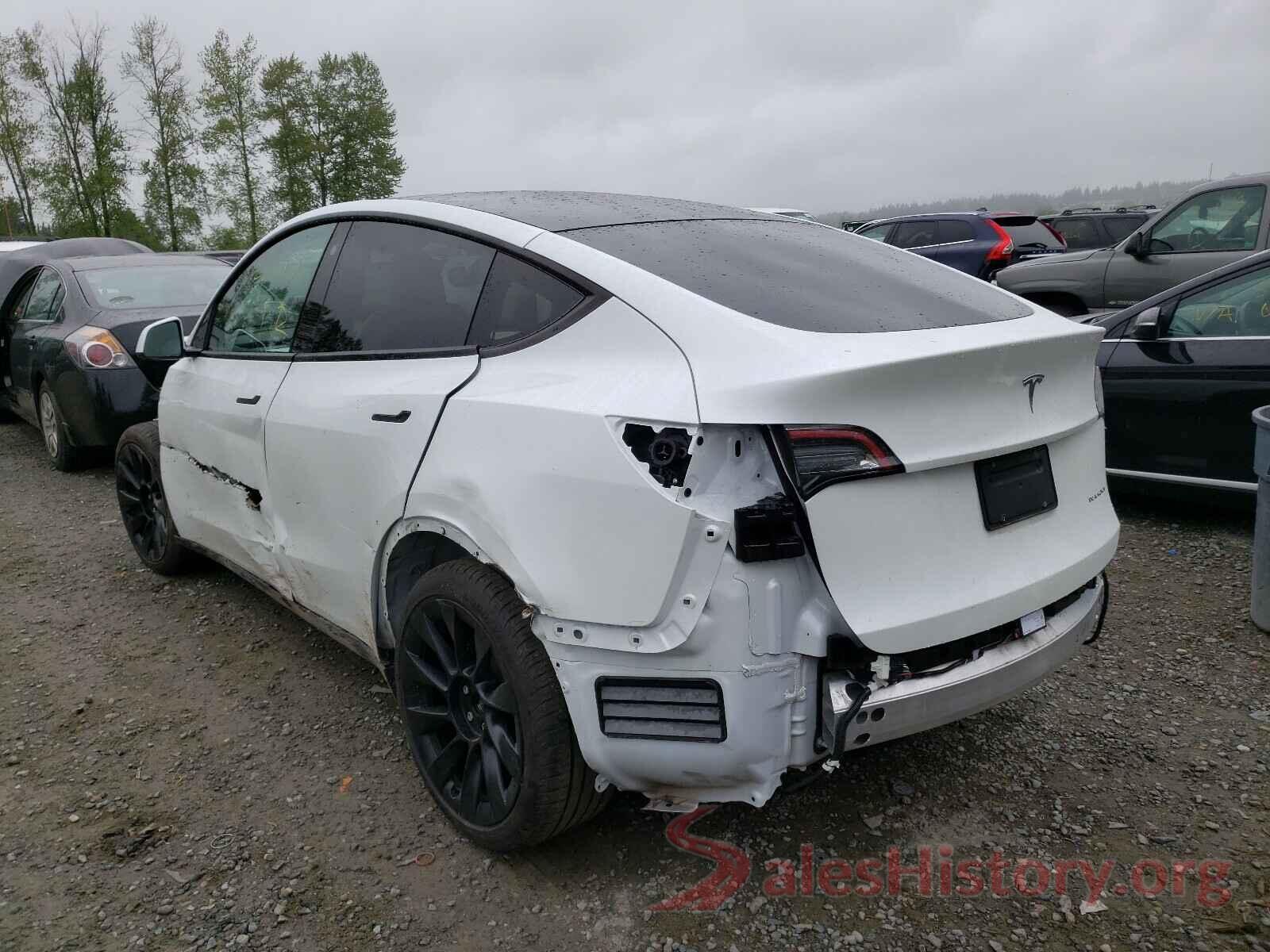 5YJYGDEE2MF071122 2021 TESLA MODEL Y