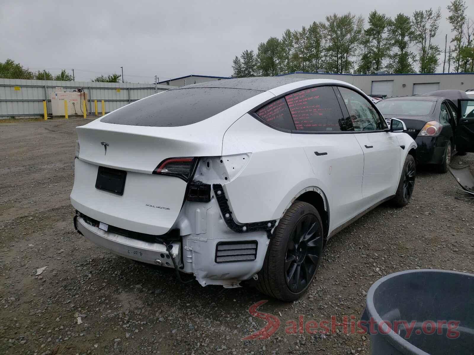 5YJYGDEE2MF071122 2021 TESLA MODEL Y