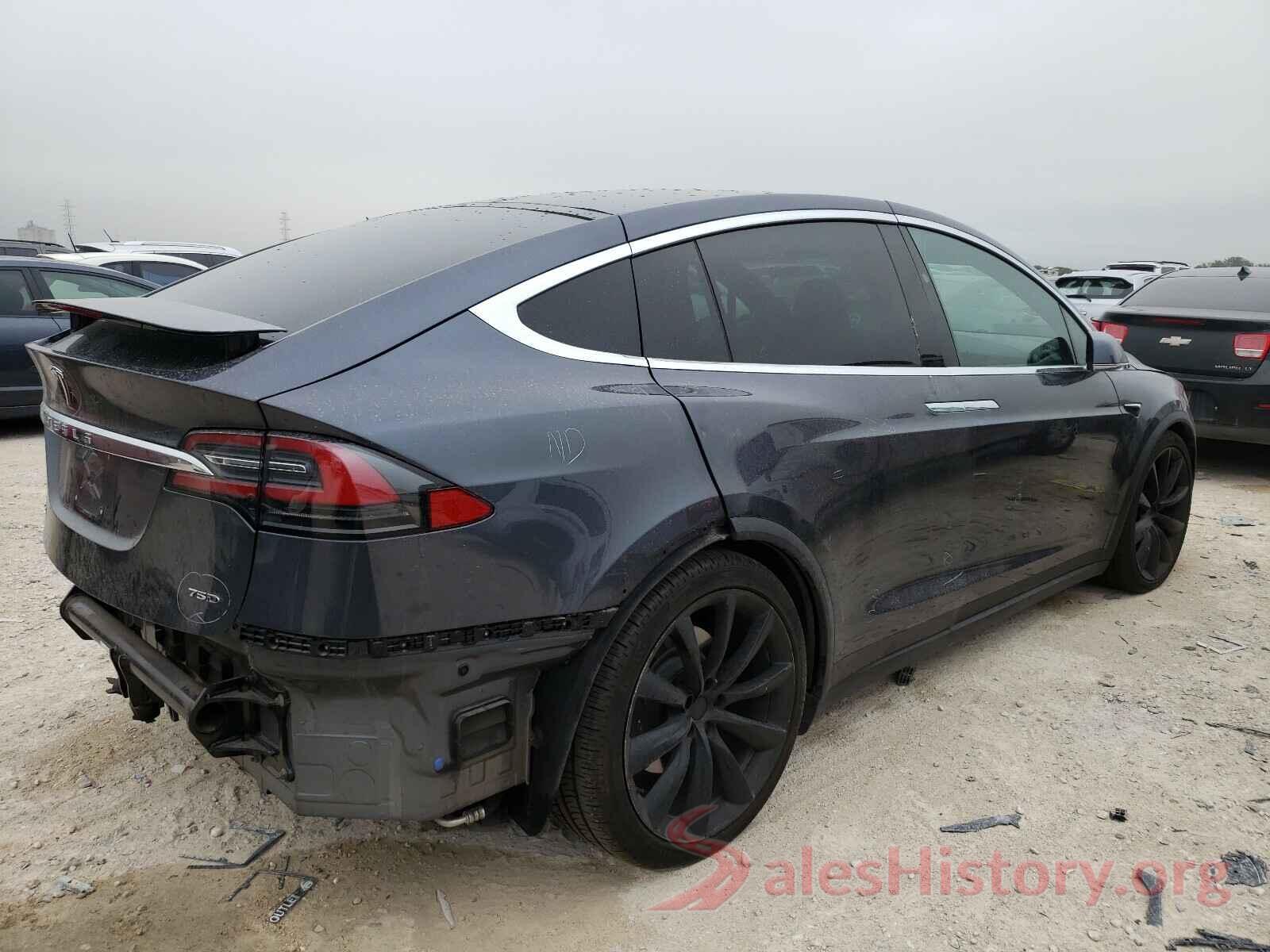 5YJXCBE23JF127324 2018 TESLA MODEL X