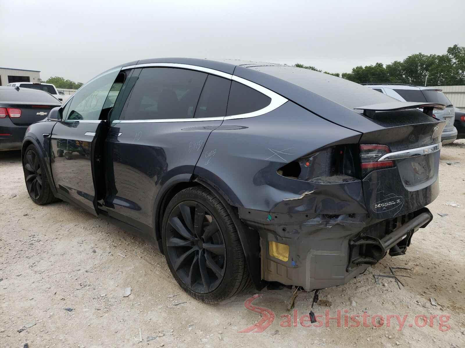 5YJXCBE23JF127324 2018 TESLA MODEL X