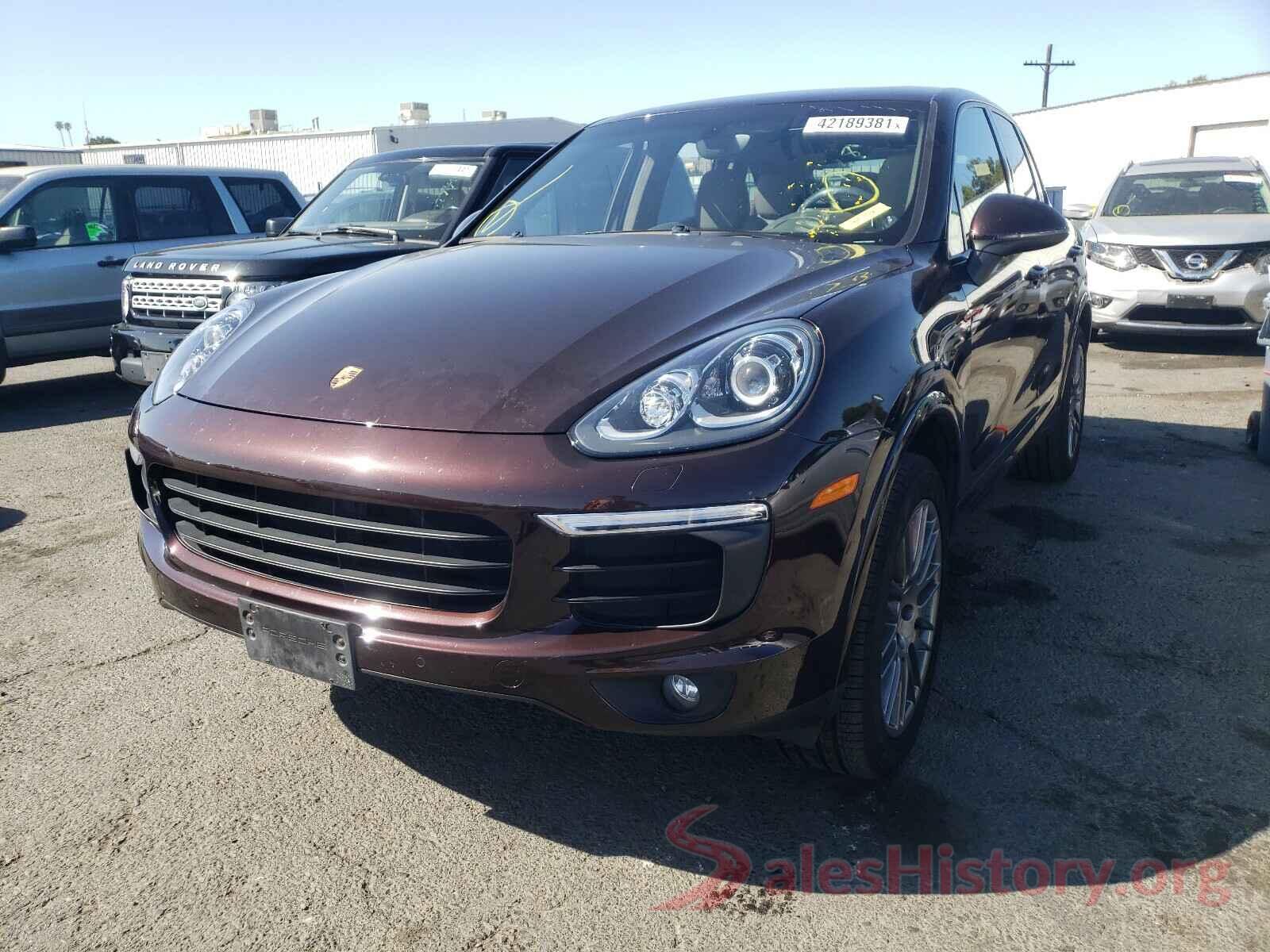 WP1AA2A27HKA83034 2017 PORSCHE CAYENNE