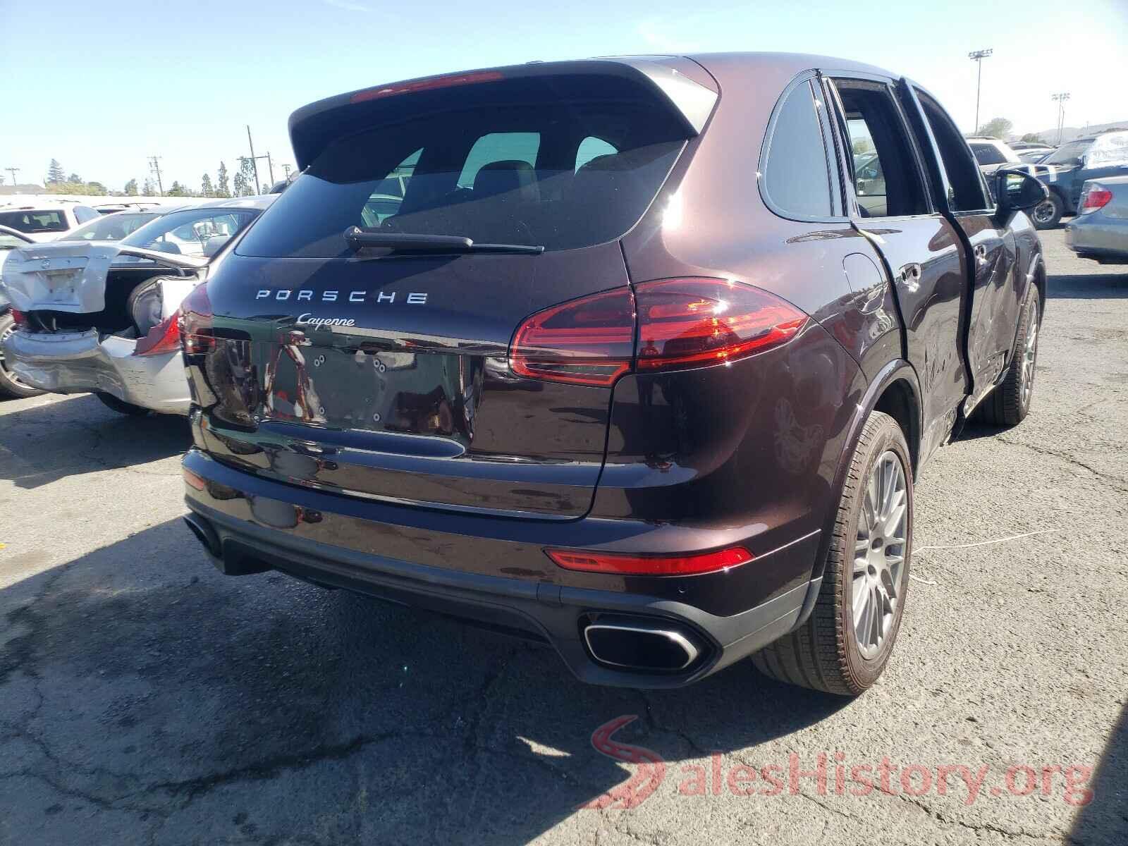 WP1AA2A27HKA83034 2017 PORSCHE CAYENNE