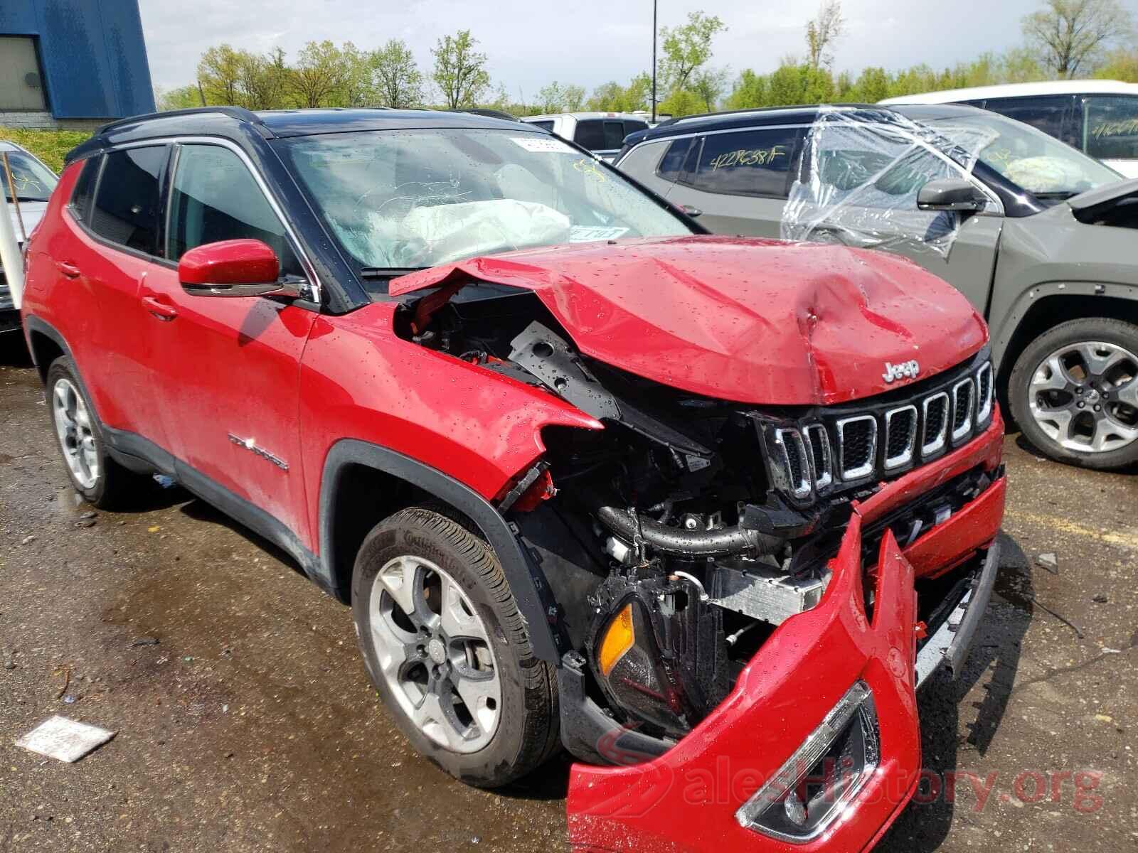 3C4NJDCB6KT729455 2019 JEEP COMPASS