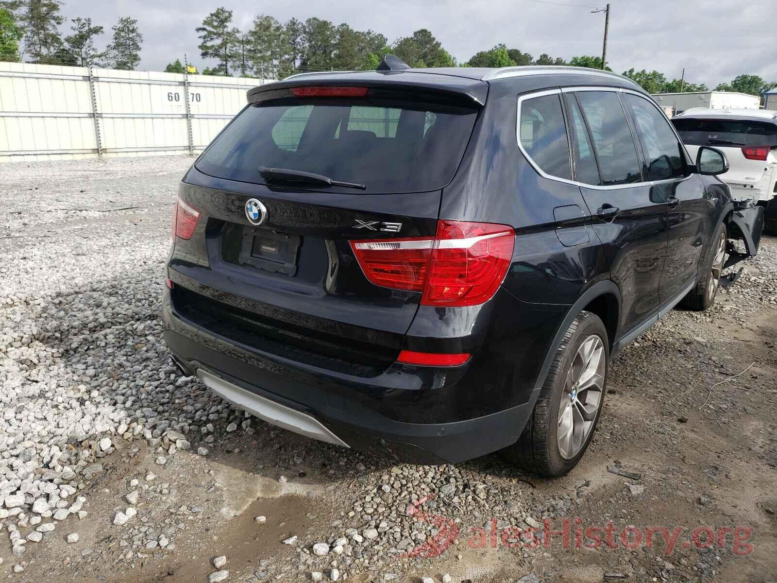 5UXWX9C53G0D64376 2016 BMW X3