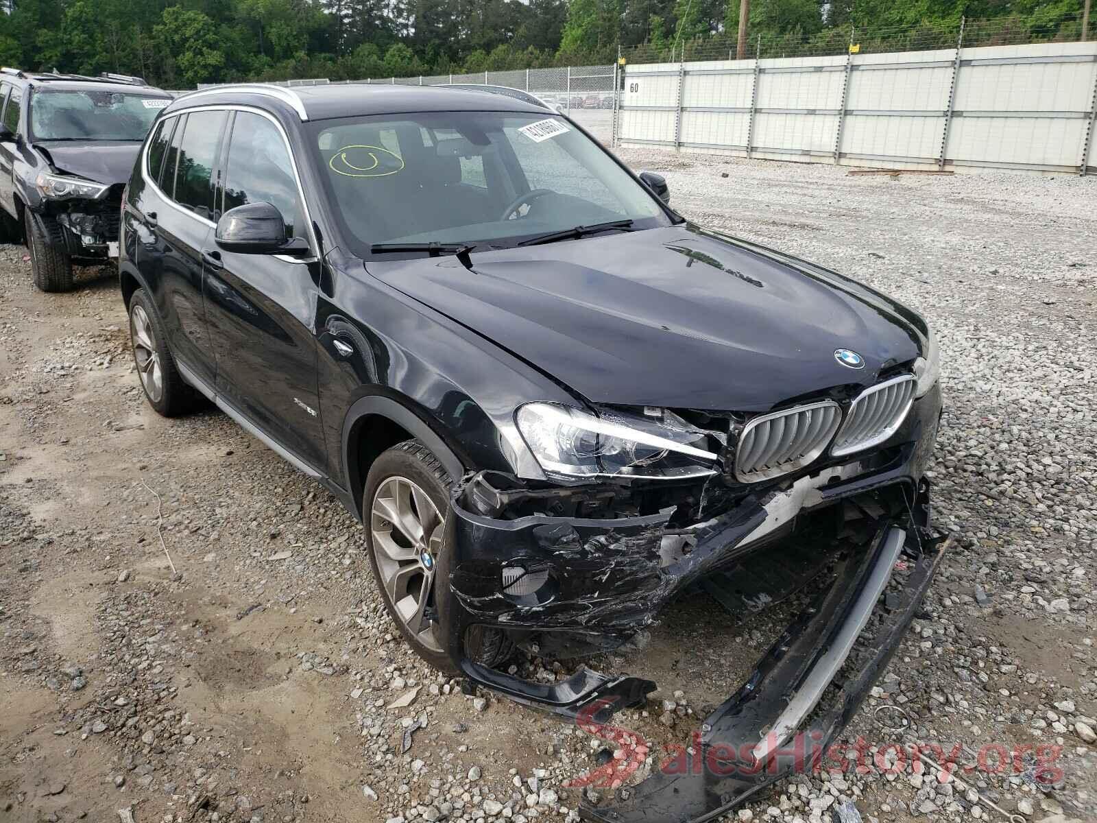 5UXWX9C53G0D64376 2016 BMW X3