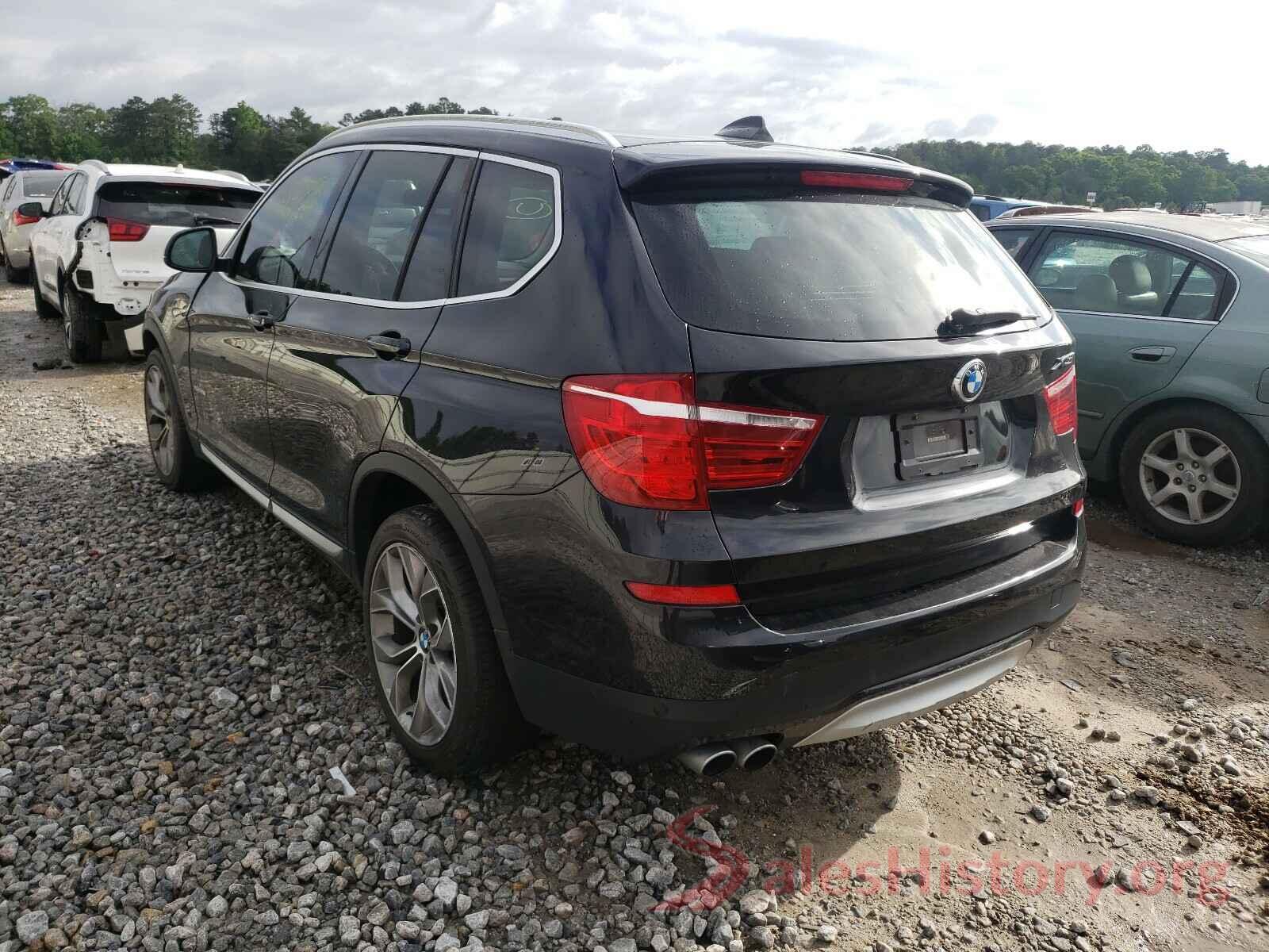 5UXWX9C53G0D64376 2016 BMW X3