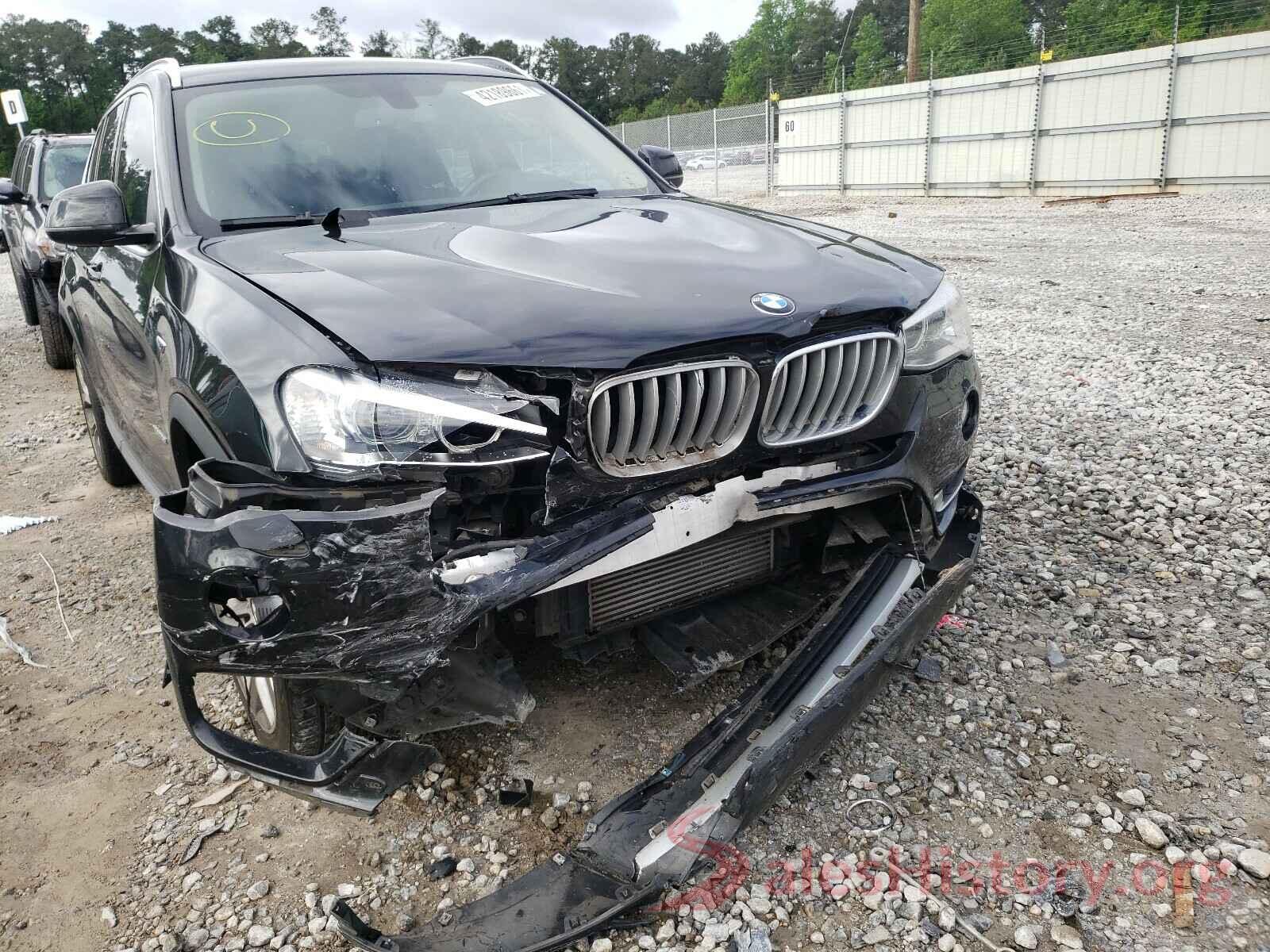 5UXWX9C53G0D64376 2016 BMW X3