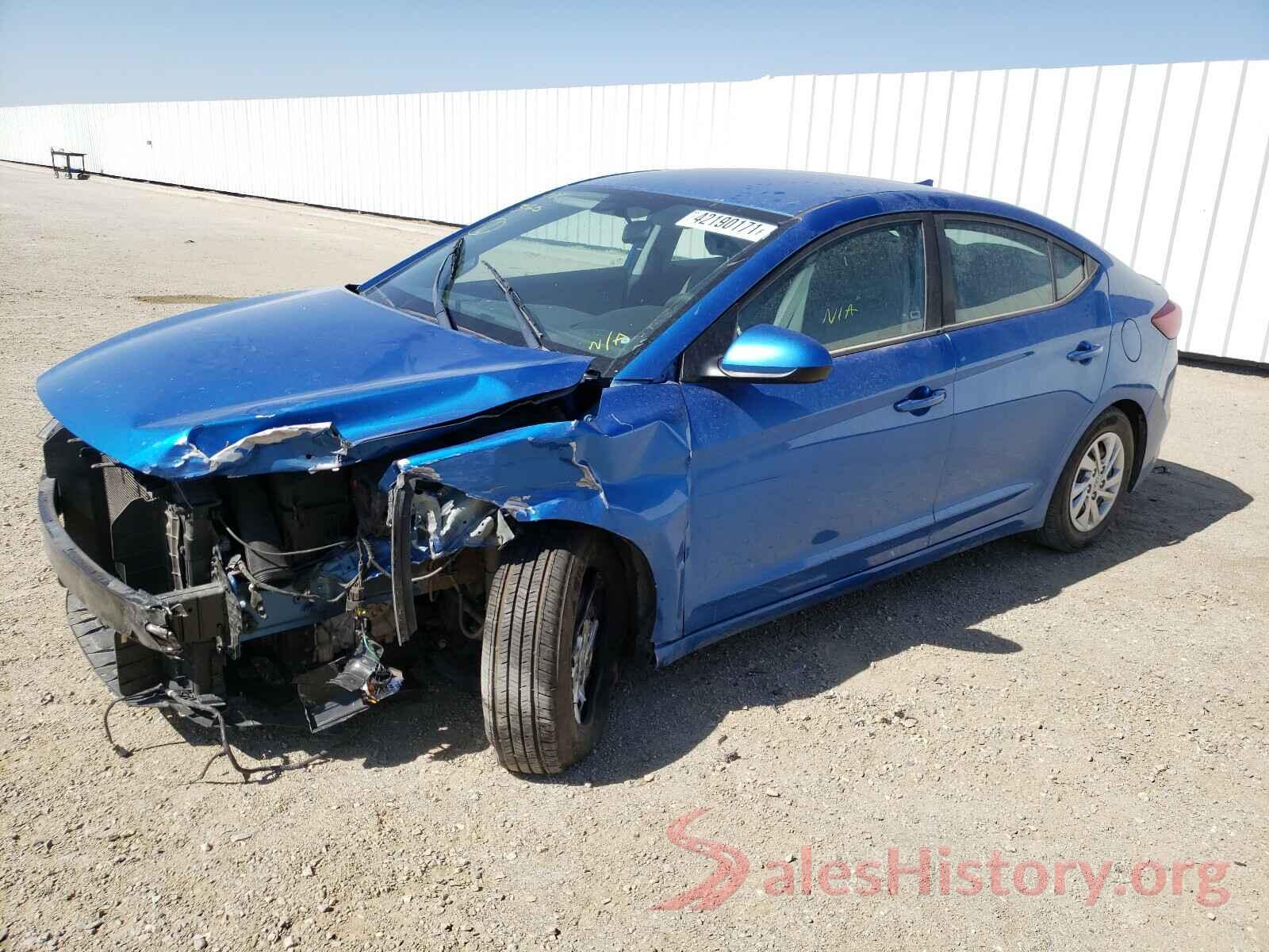 KMHD74LF4HU095036 2017 HYUNDAI ELANTRA