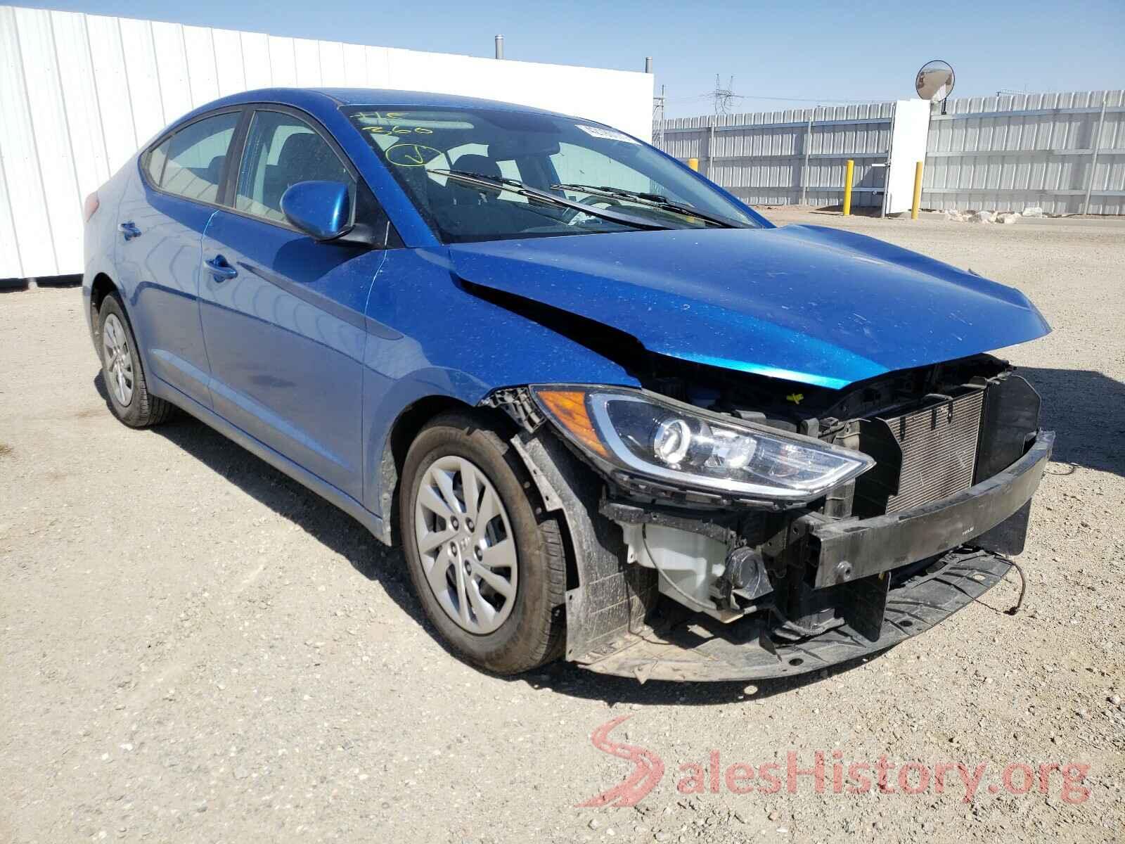 KMHD74LF4HU095036 2017 HYUNDAI ELANTRA