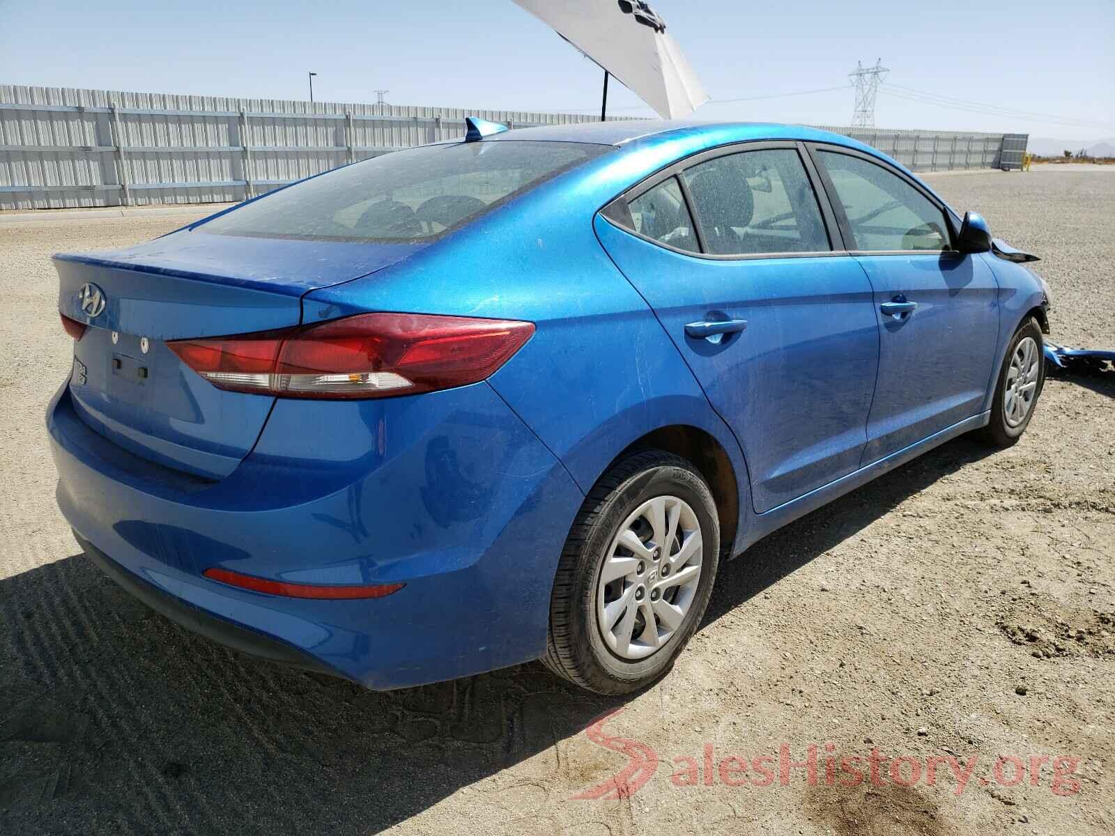 KMHD74LF4HU095036 2017 HYUNDAI ELANTRA