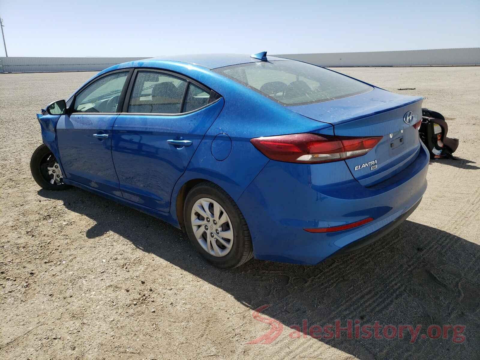 KMHD74LF4HU095036 2017 HYUNDAI ELANTRA