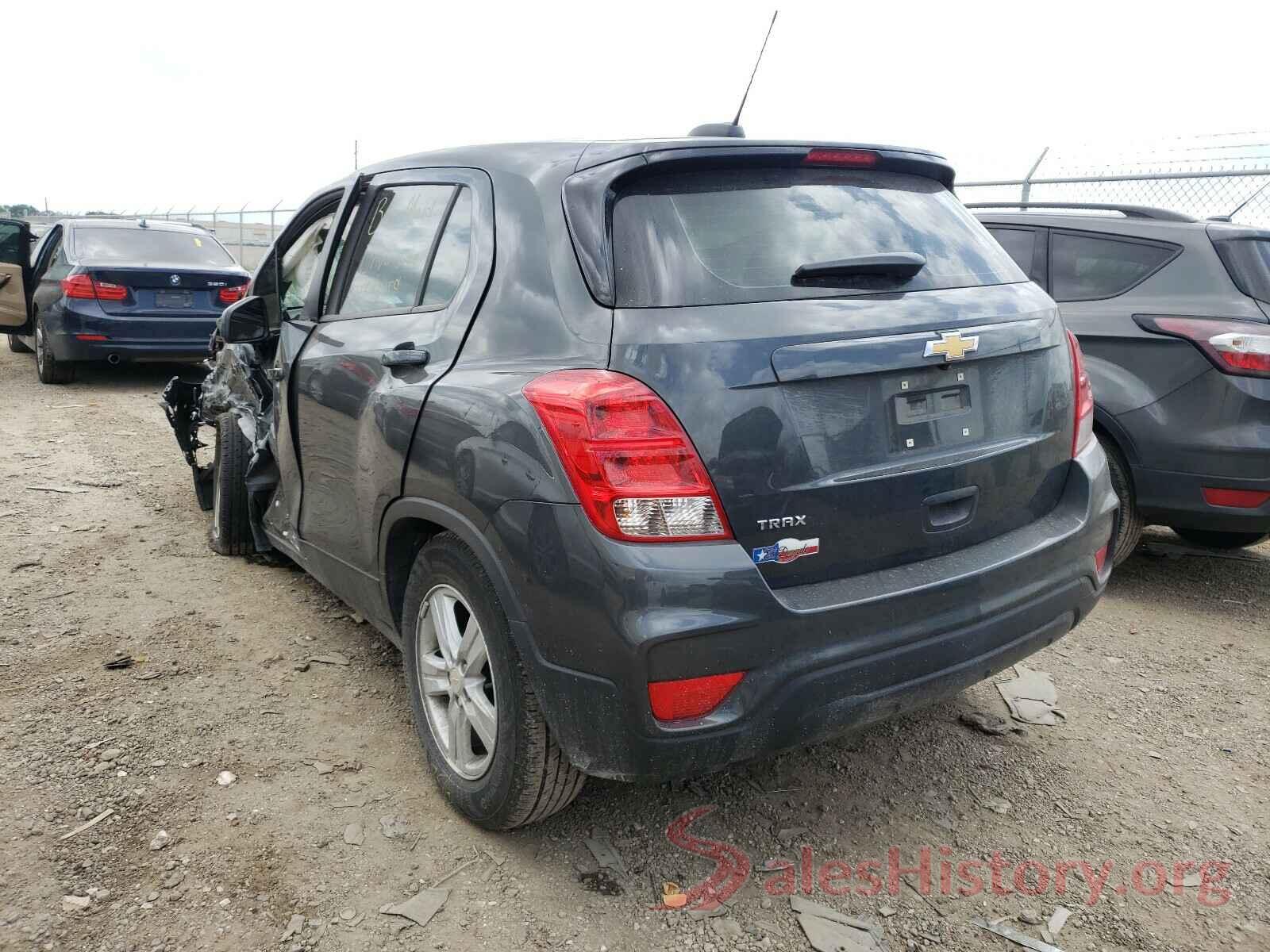 3GNCJKSB1LL171343 2020 CHEVROLET TRAX