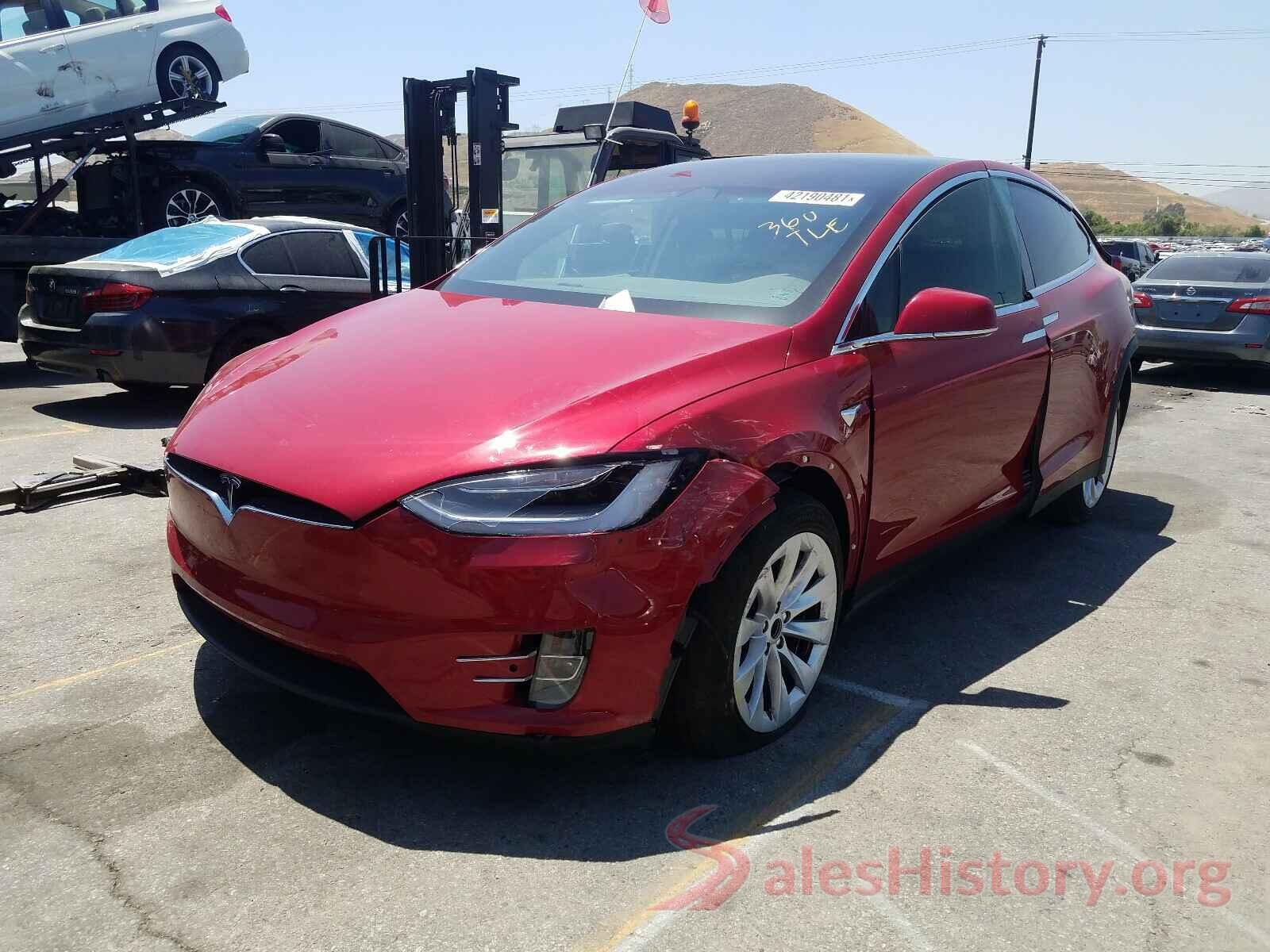 5YJXCDE28KF184745 2019 TESLA MODEL X