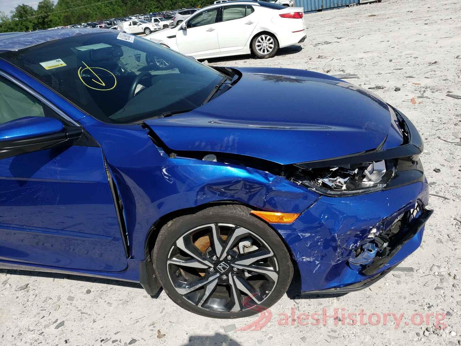 2HGFC3A50KH750270 2019 HONDA CIVIC