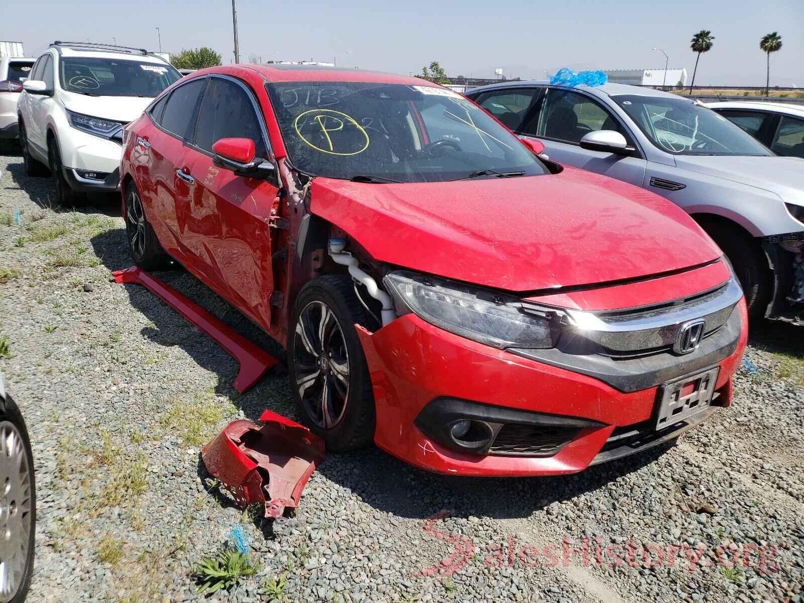 2HGFC1F95GH648423 2016 HONDA CIVIC