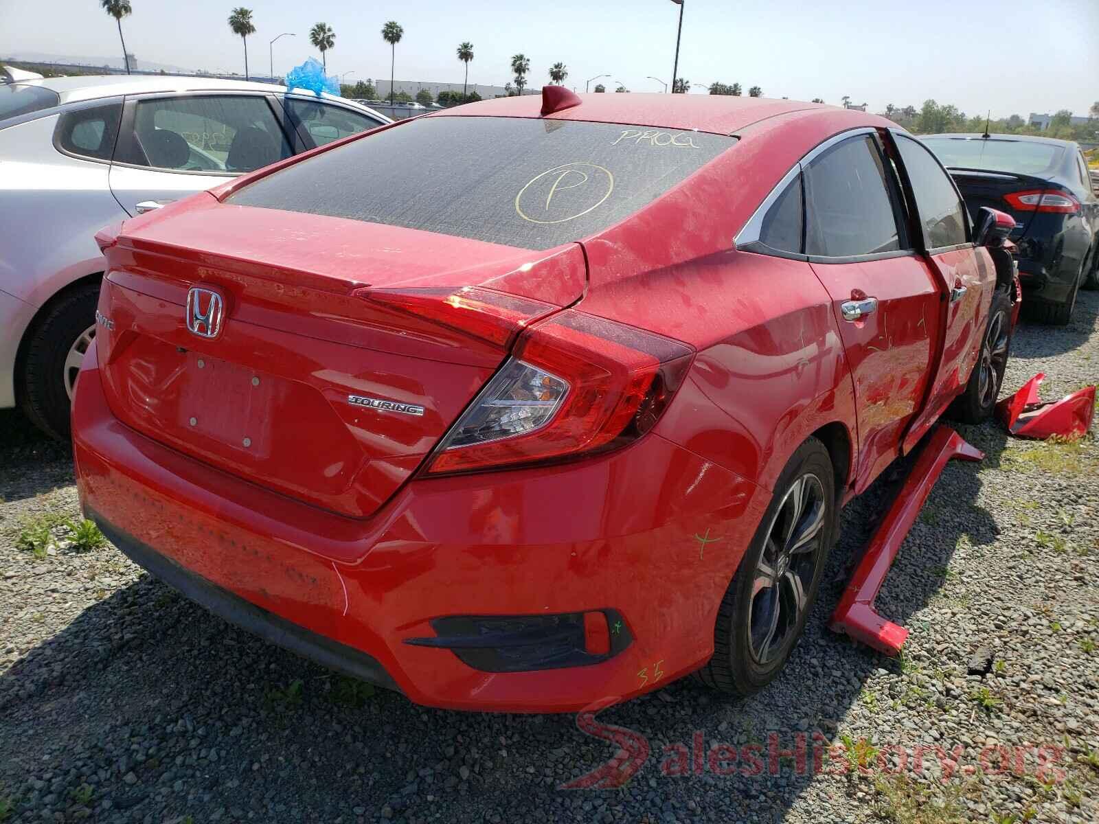 2HGFC1F95GH648423 2016 HONDA CIVIC