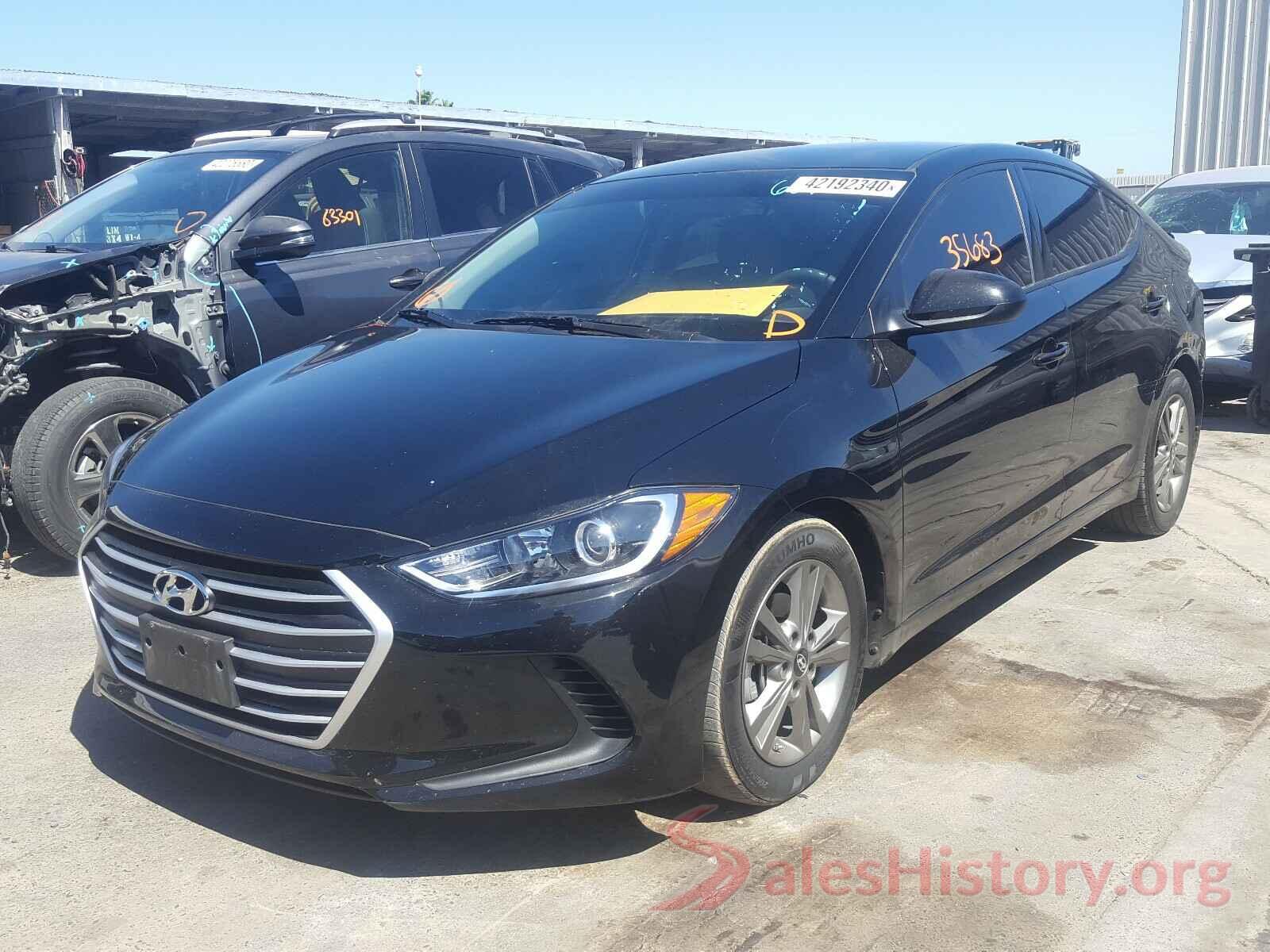 5NPD84LF0JH303852 2018 HYUNDAI ELANTRA