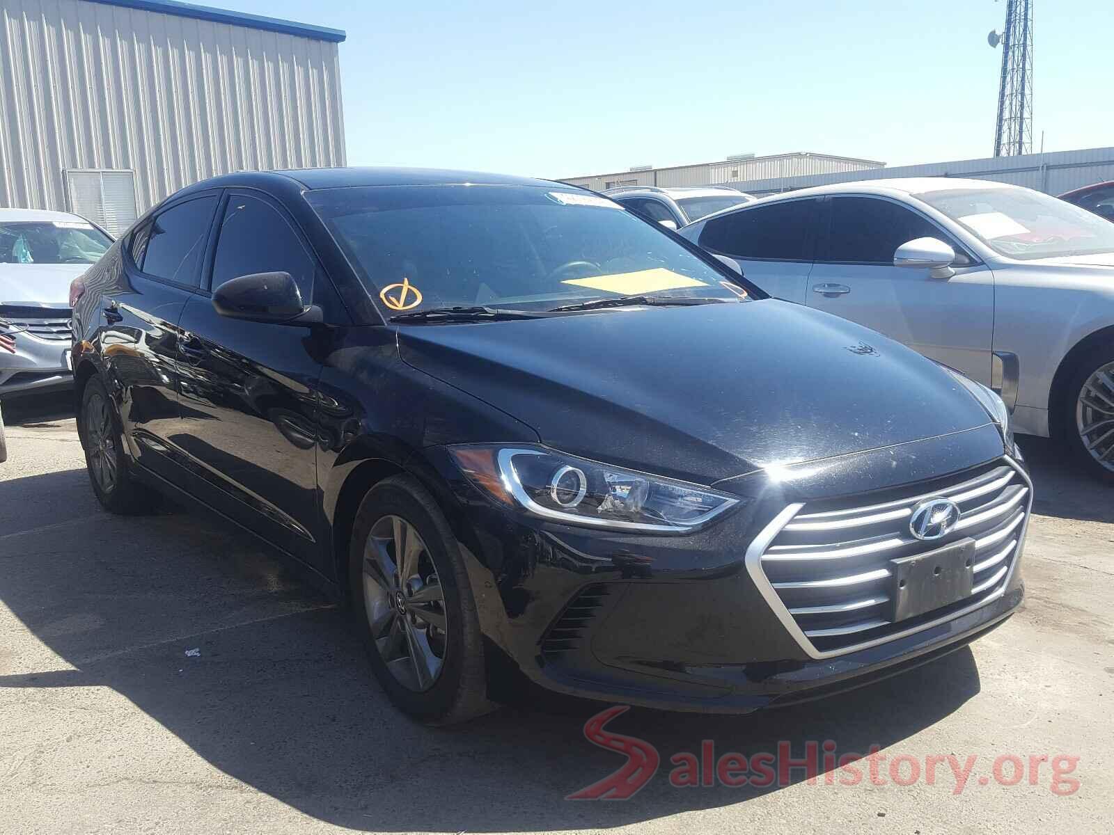 5NPD84LF0JH303852 2018 HYUNDAI ELANTRA