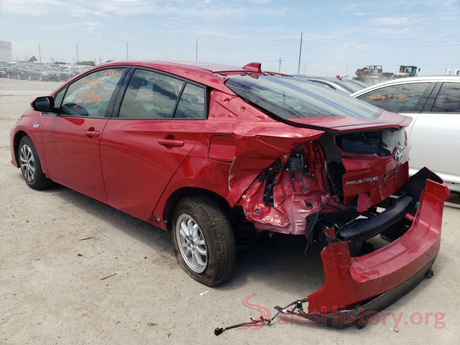 JTDKARFP4L3160335 2020 TOYOTA PRIUS