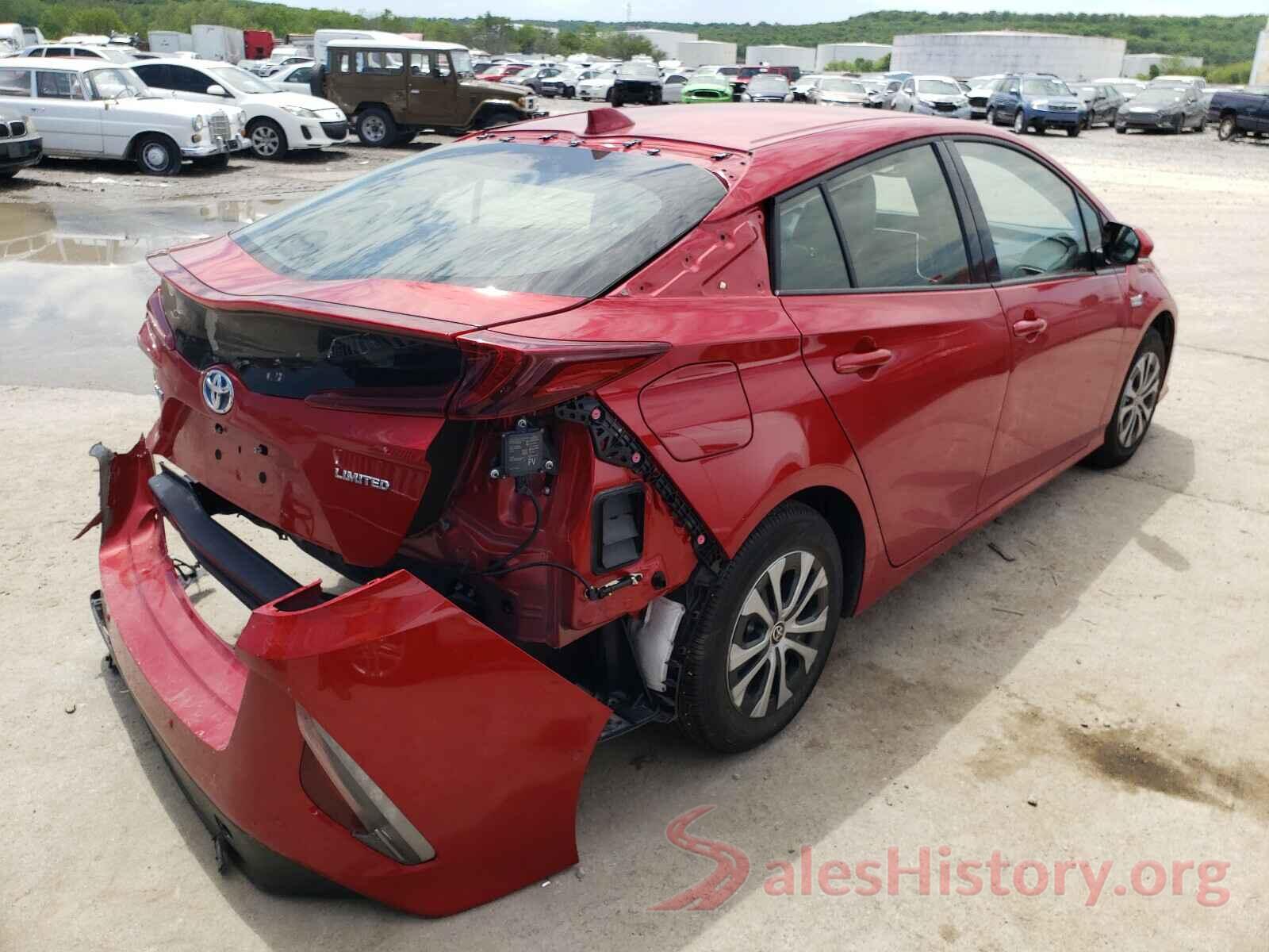 JTDKARFP4L3160335 2020 TOYOTA PRIUS