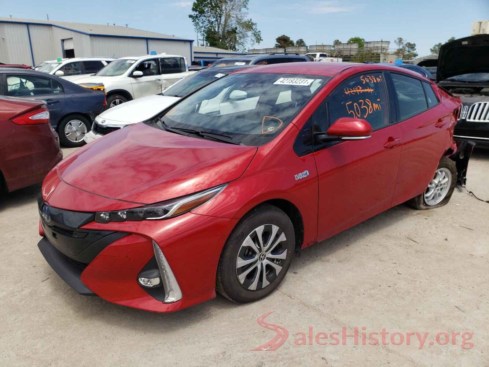 JTDKARFP4L3160335 2020 TOYOTA PRIUS