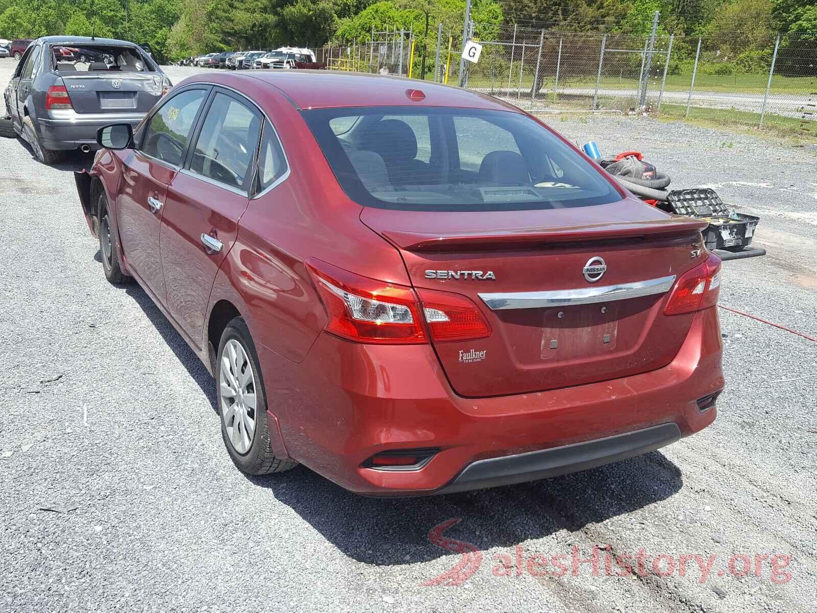 3N1AB7AP1HL647172 2017 NISSAN SENTRA