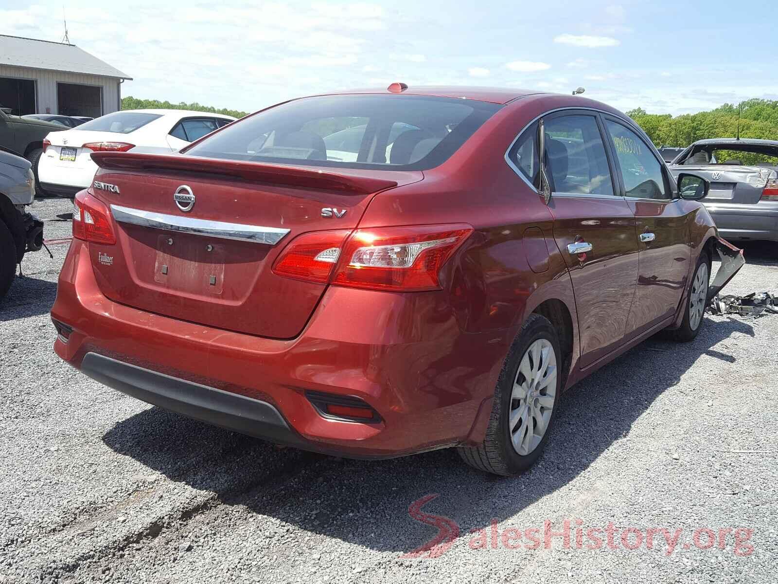 3N1AB7AP1HL647172 2017 NISSAN SENTRA