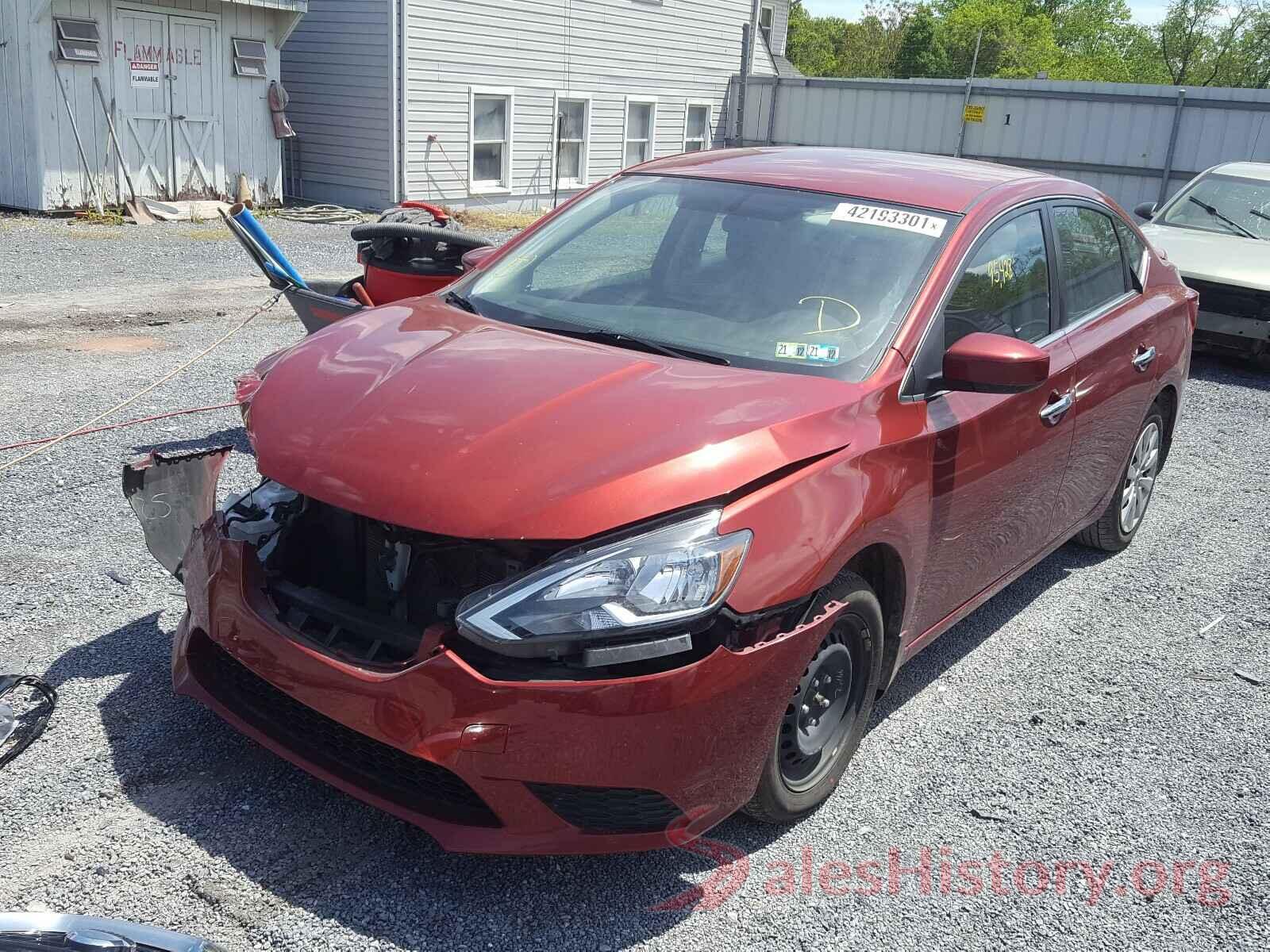 3N1AB7AP1HL647172 2017 NISSAN SENTRA