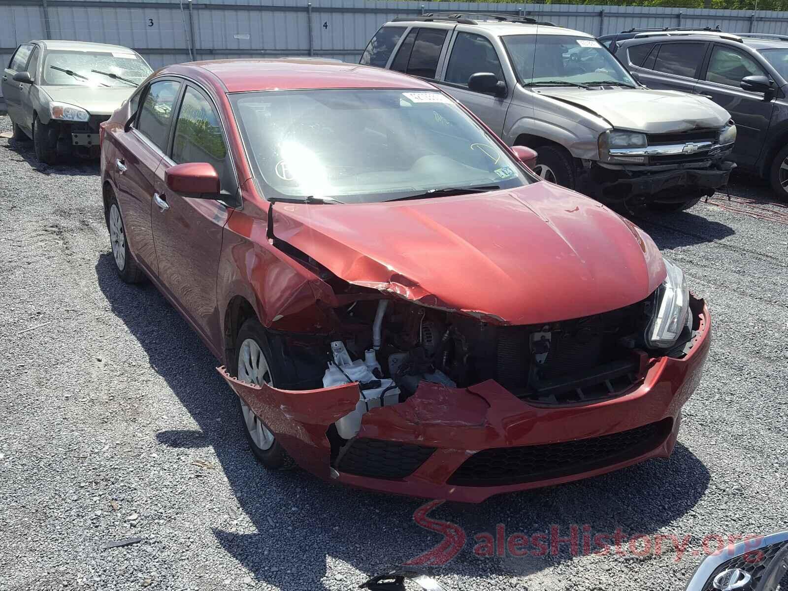 3N1AB7AP1HL647172 2017 NISSAN SENTRA