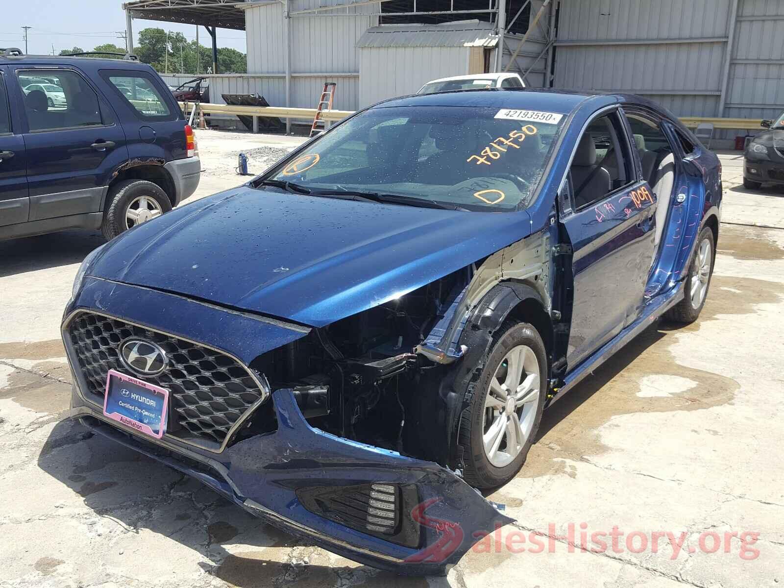 5NPE34AF4KH781750 2019 HYUNDAI SONATA