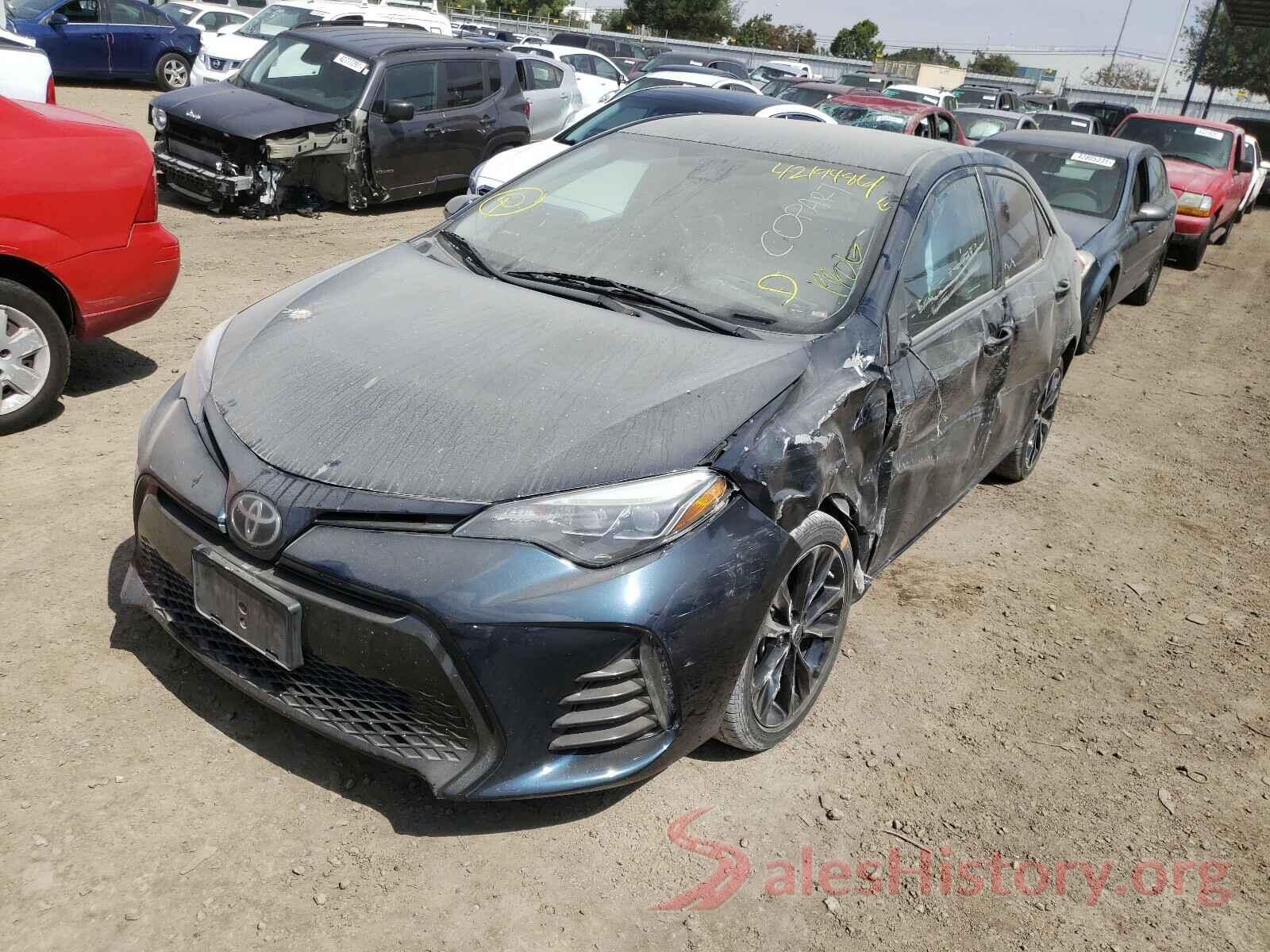 5YFBURHE7KP910304 2019 TOYOTA COROLLA