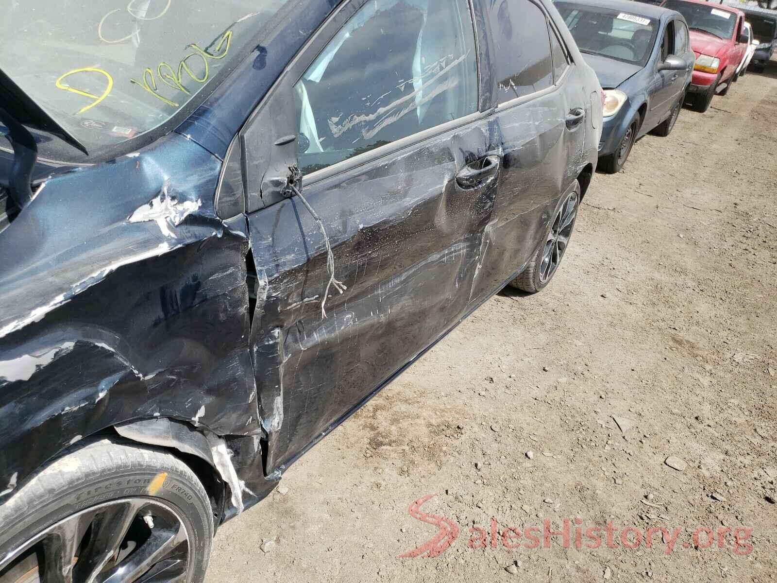 5YFBURHE7KP910304 2019 TOYOTA COROLLA