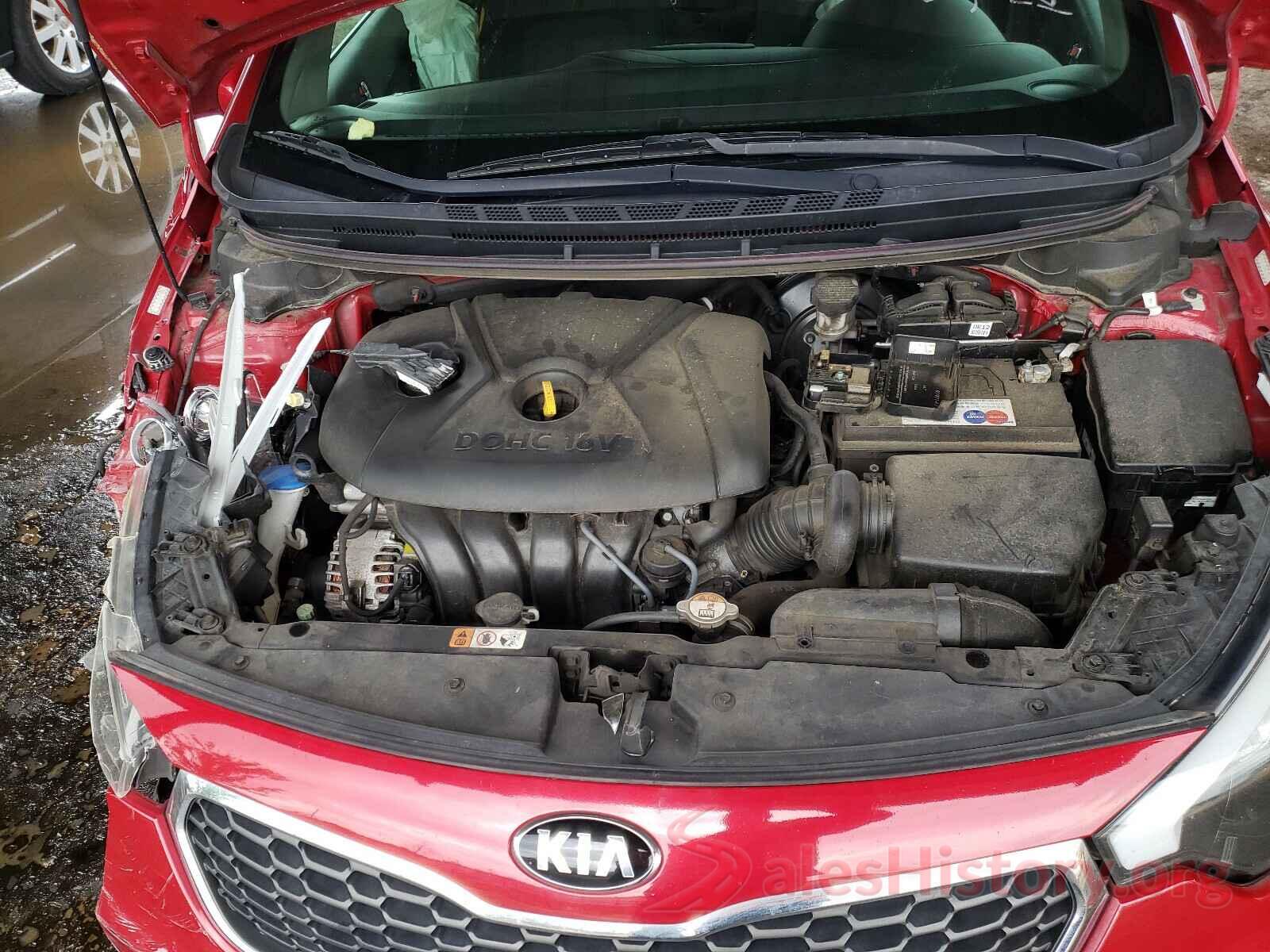 KNAFK4A65G5563585 2016 KIA FORTE