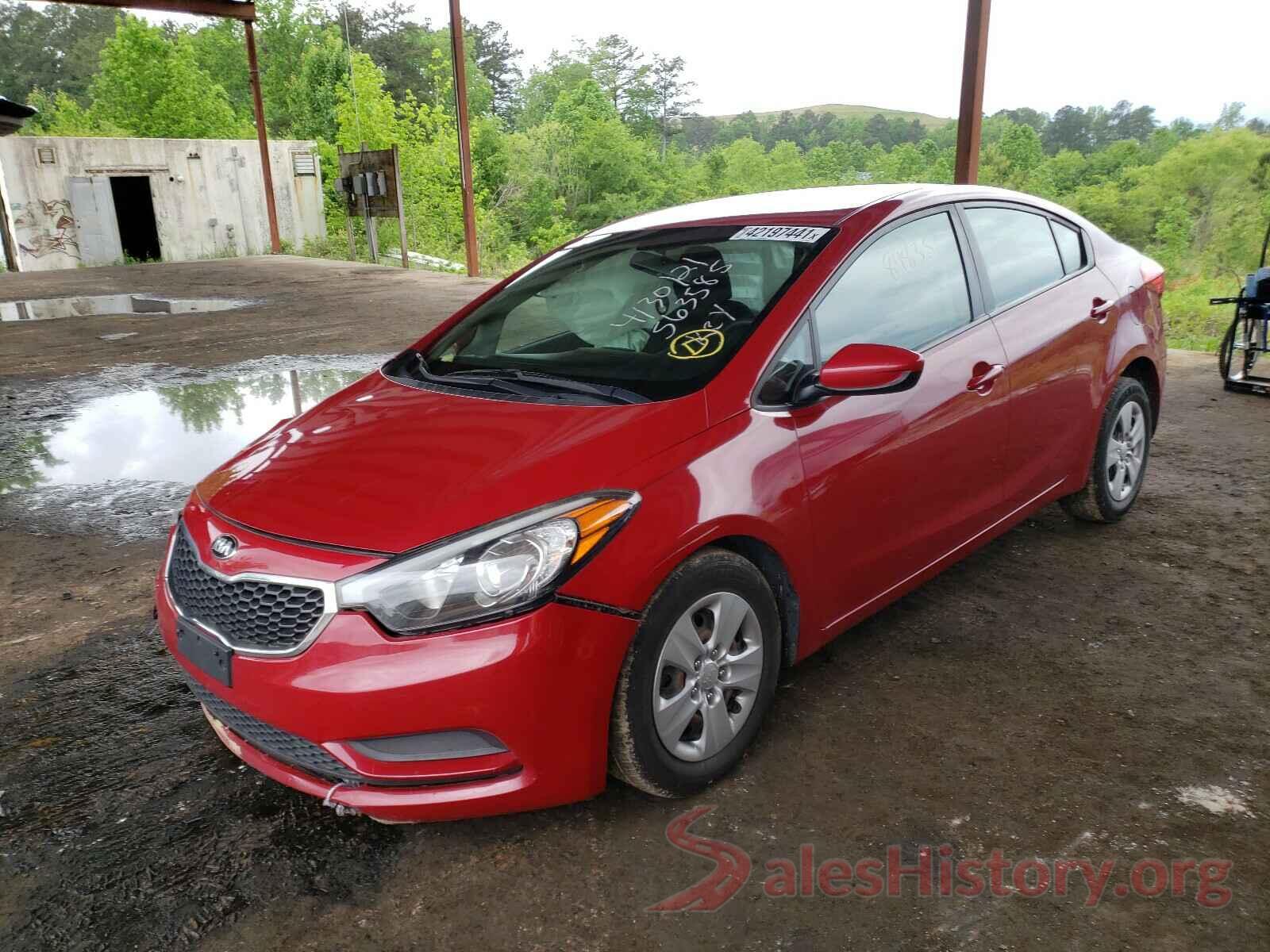 KNAFK4A65G5563585 2016 KIA FORTE