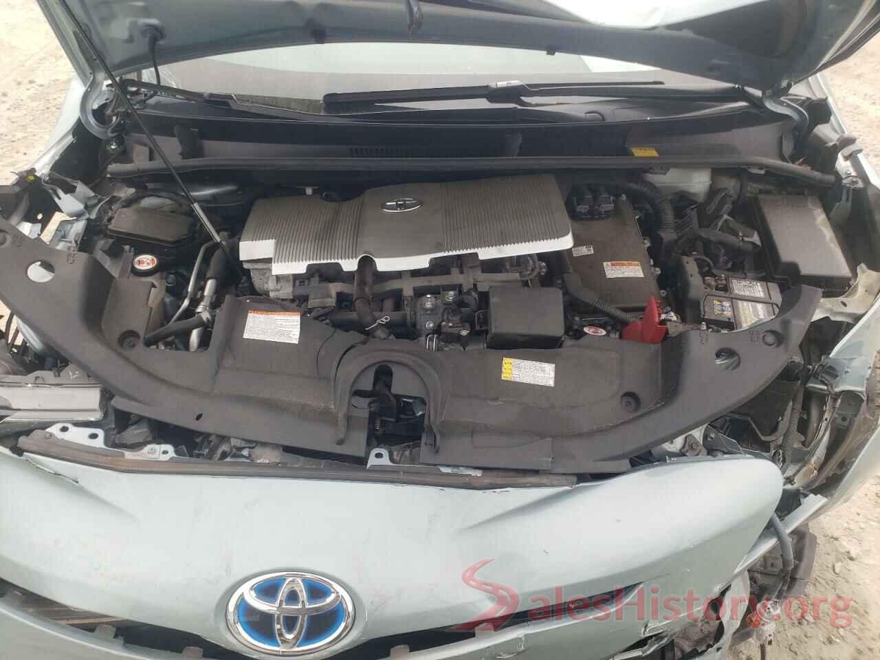 JTDKARFU8G3527166 2016 TOYOTA PRIUS