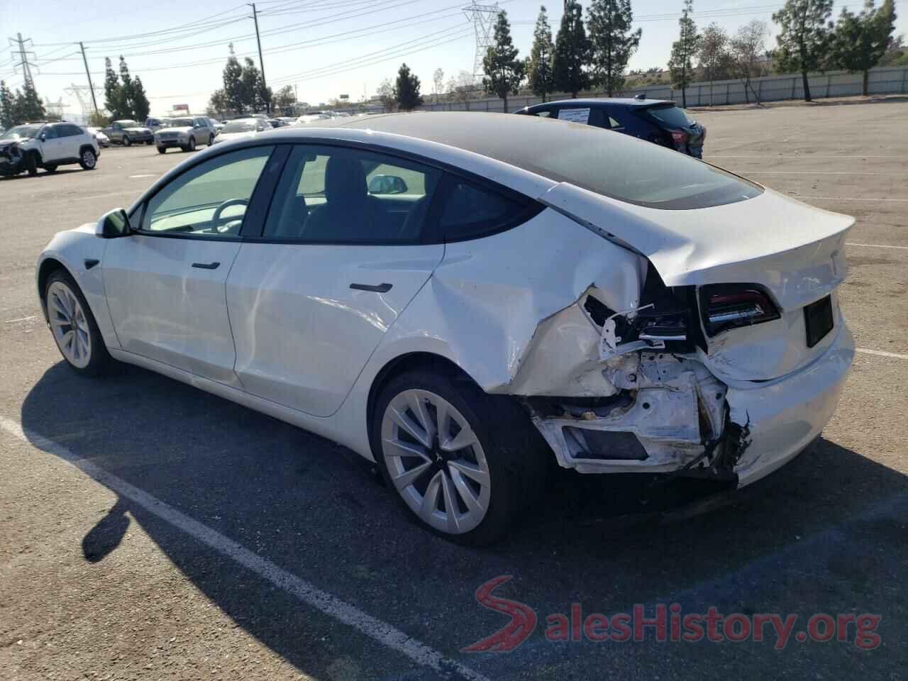 5YJ3E1EB8NF187981 2022 TESLA MODEL 3