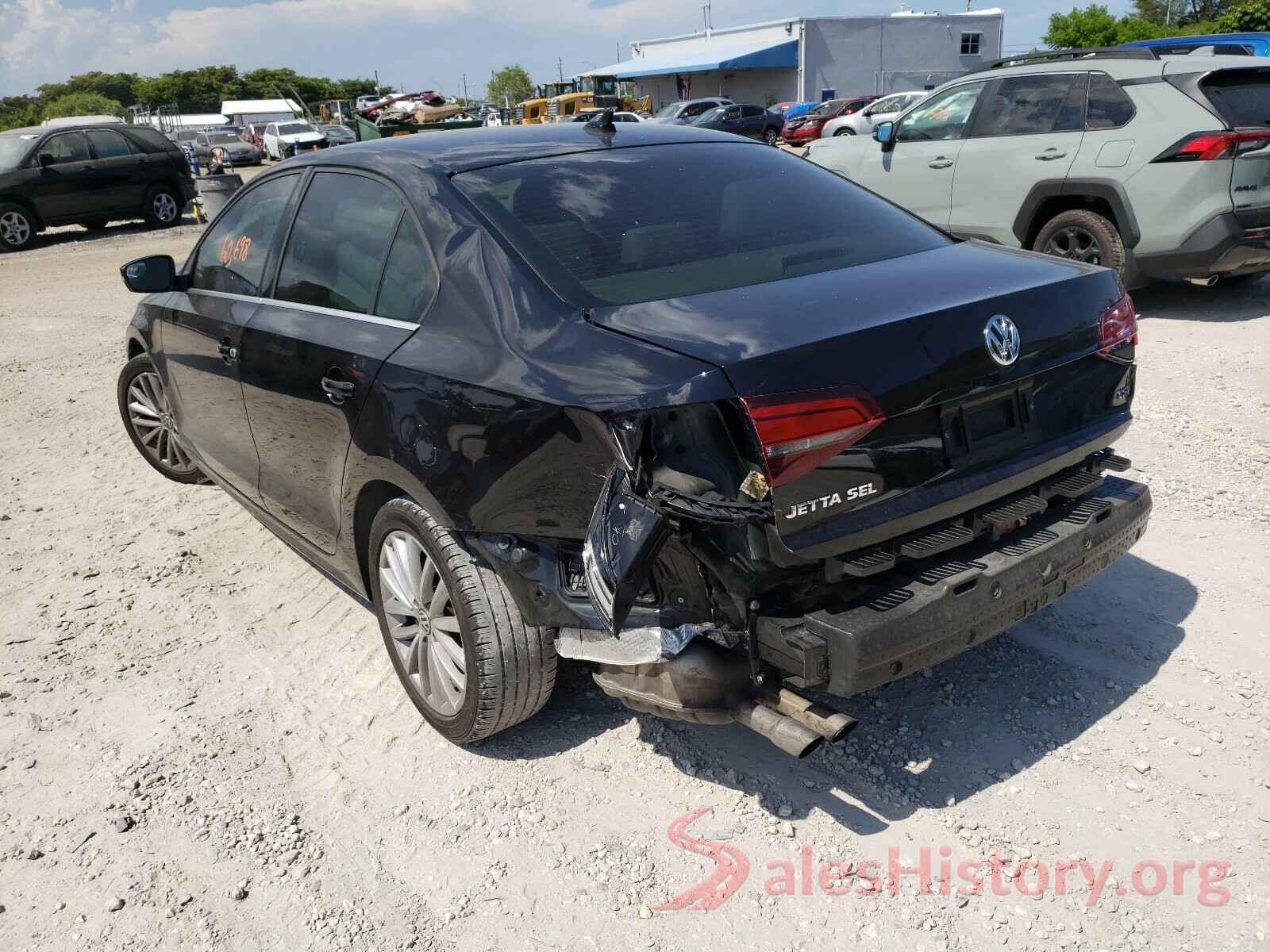 3VWL17AJ1GM361509 2016 VOLKSWAGEN JETTA