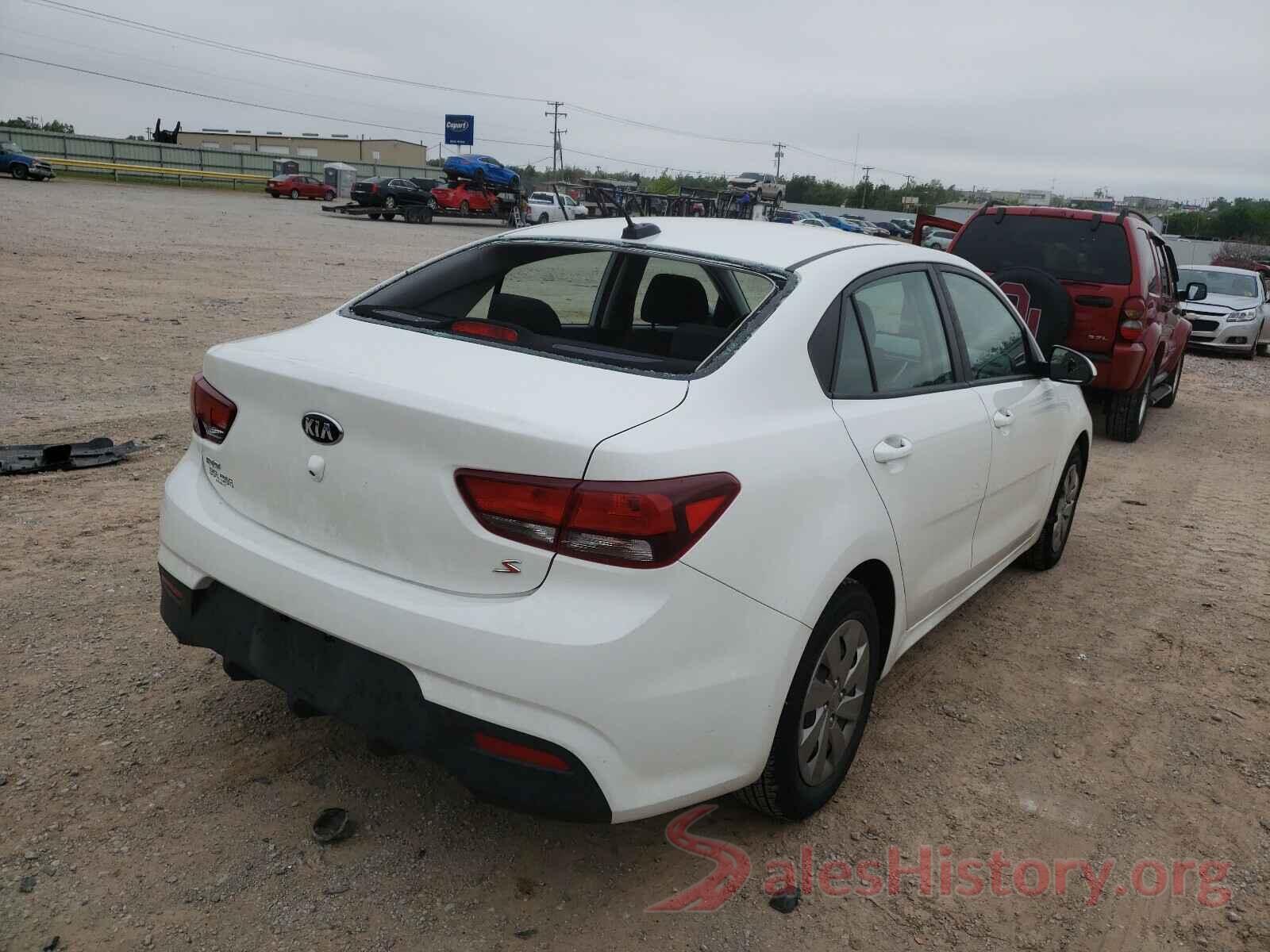 3KPA24AB6KE206357 2019 KIA RIO