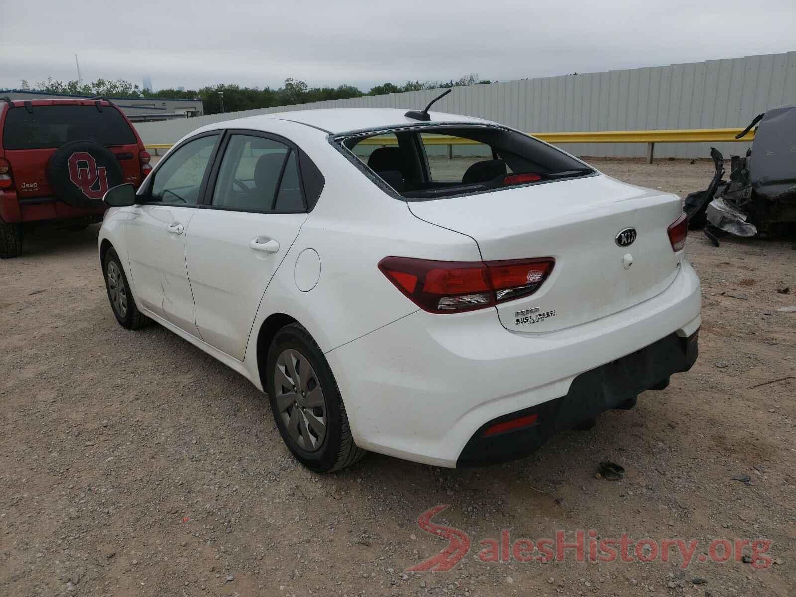 3KPA24AB6KE206357 2019 KIA RIO