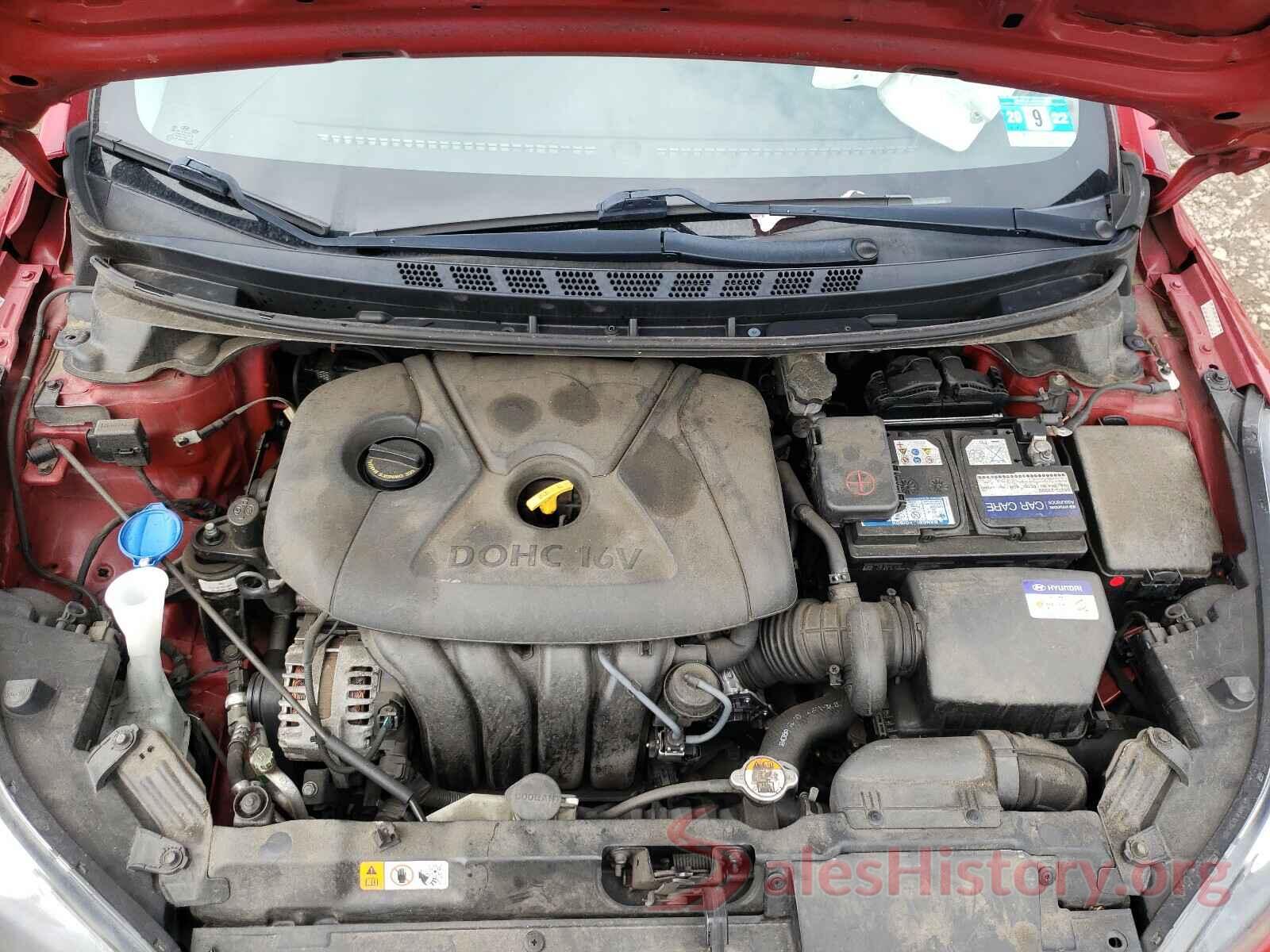 KMHDH4AEXGU572686 2016 HYUNDAI ELANTRA