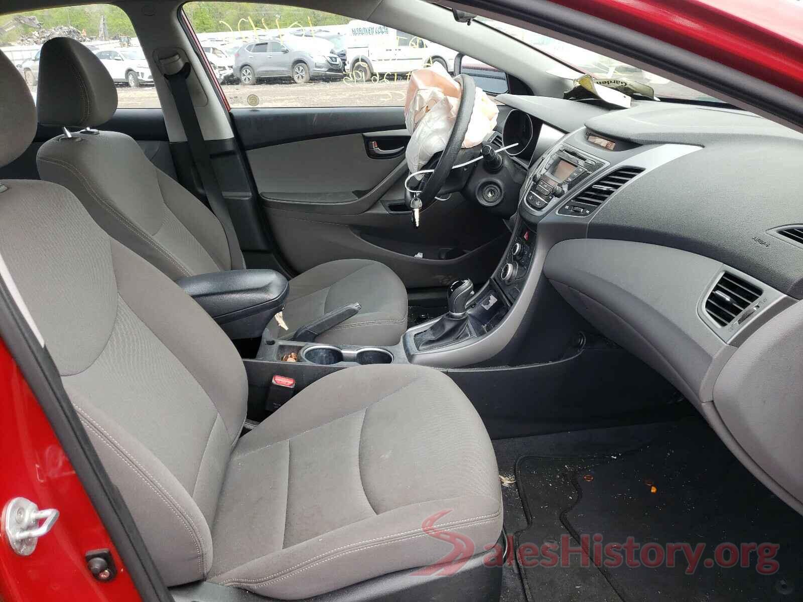 KMHDH4AEXGU572686 2016 HYUNDAI ELANTRA