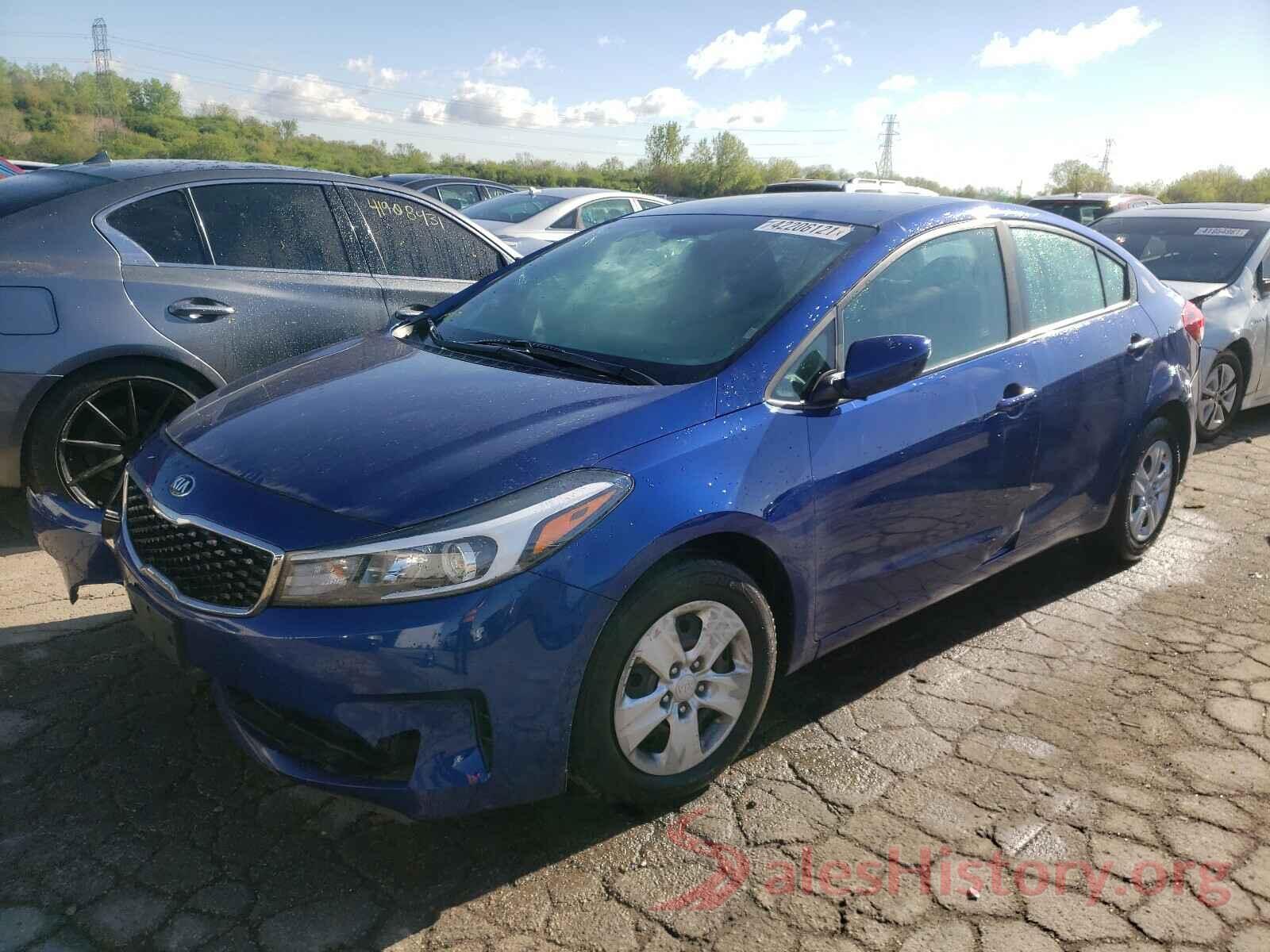 3KPFK4A78HE125354 2017 KIA FORTE