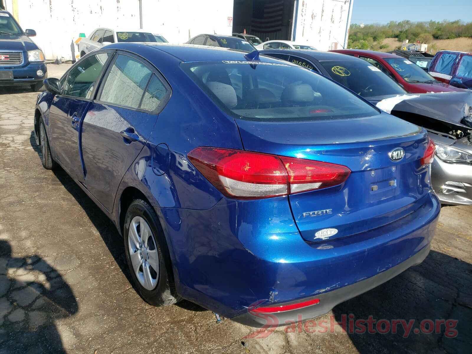 3KPFK4A78HE125354 2017 KIA FORTE