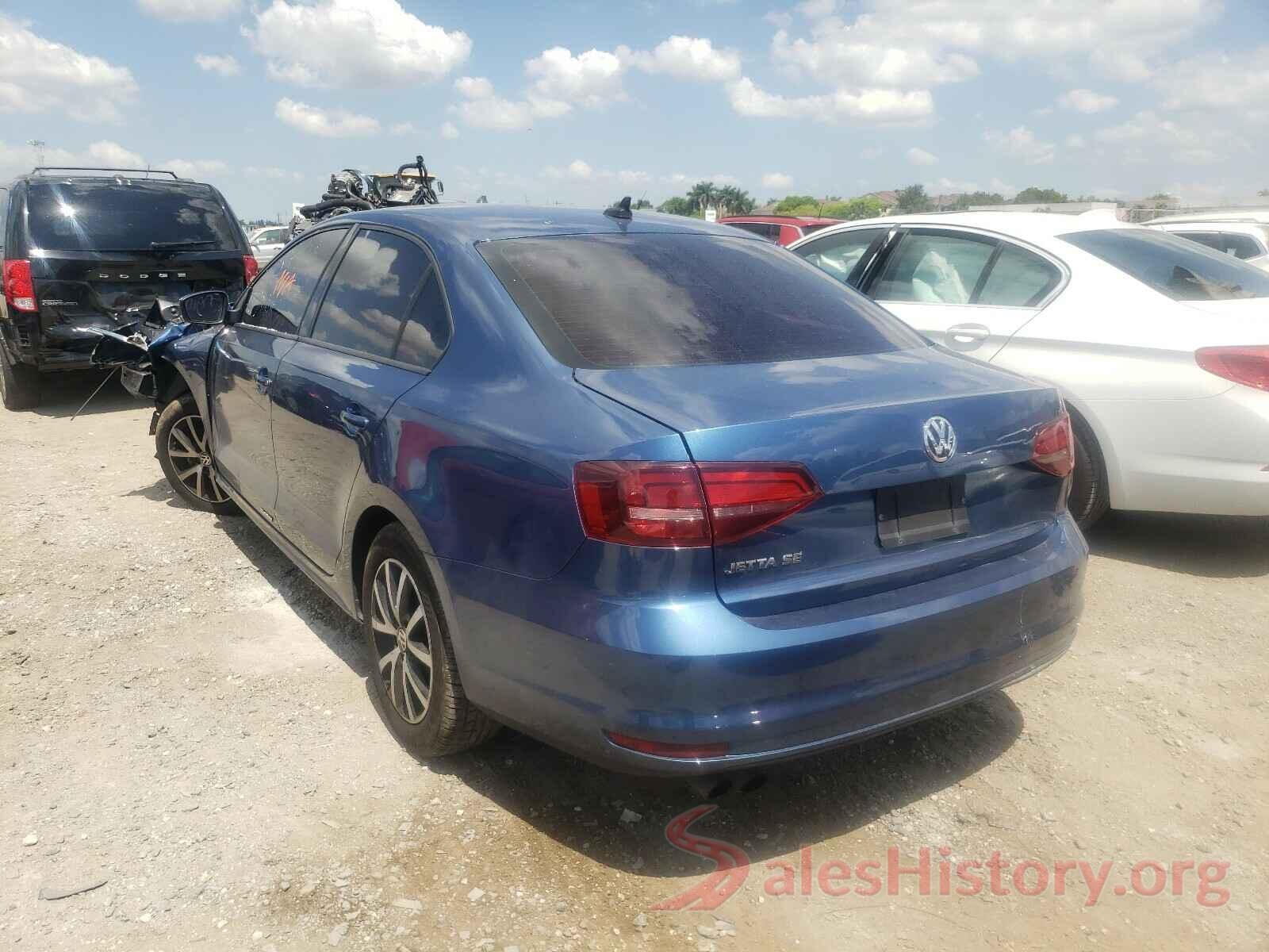 3VWD67AJ6GM316197 2016 VOLKSWAGEN JETTA