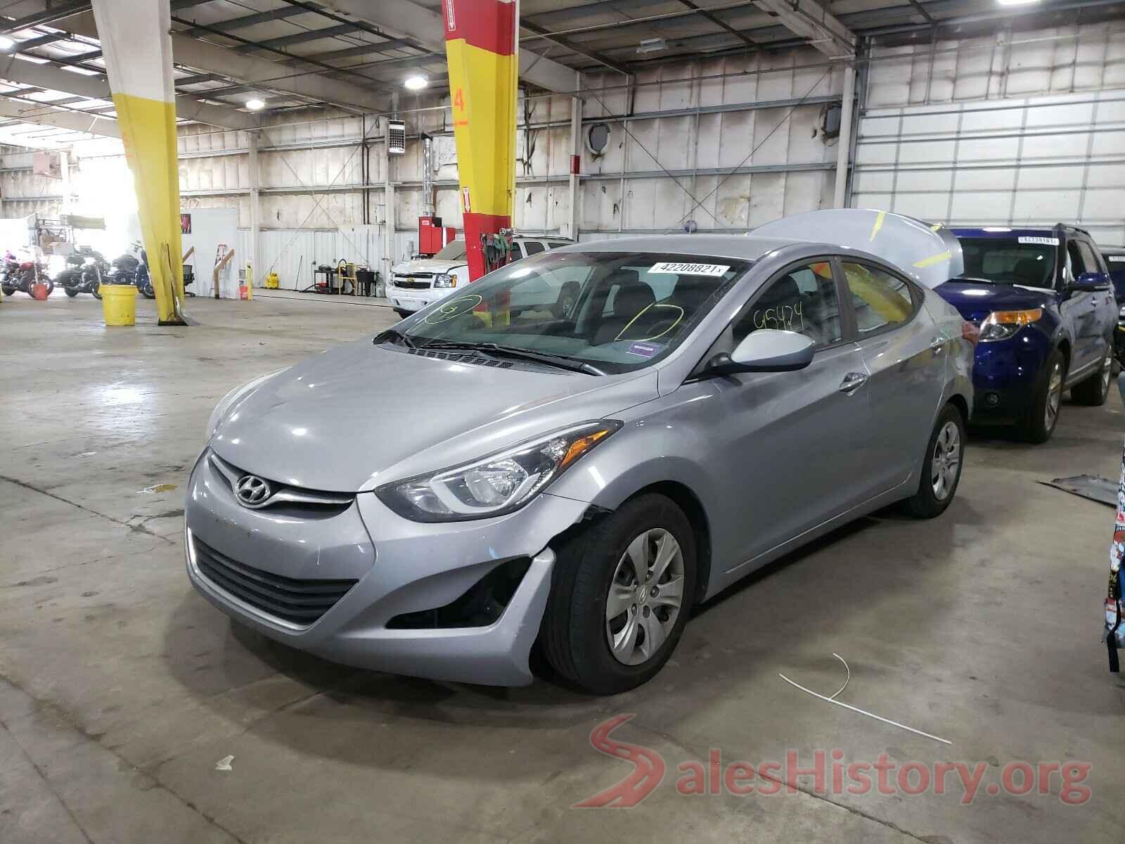 5NPDH4AE3GH699276 2016 HYUNDAI ELANTRA