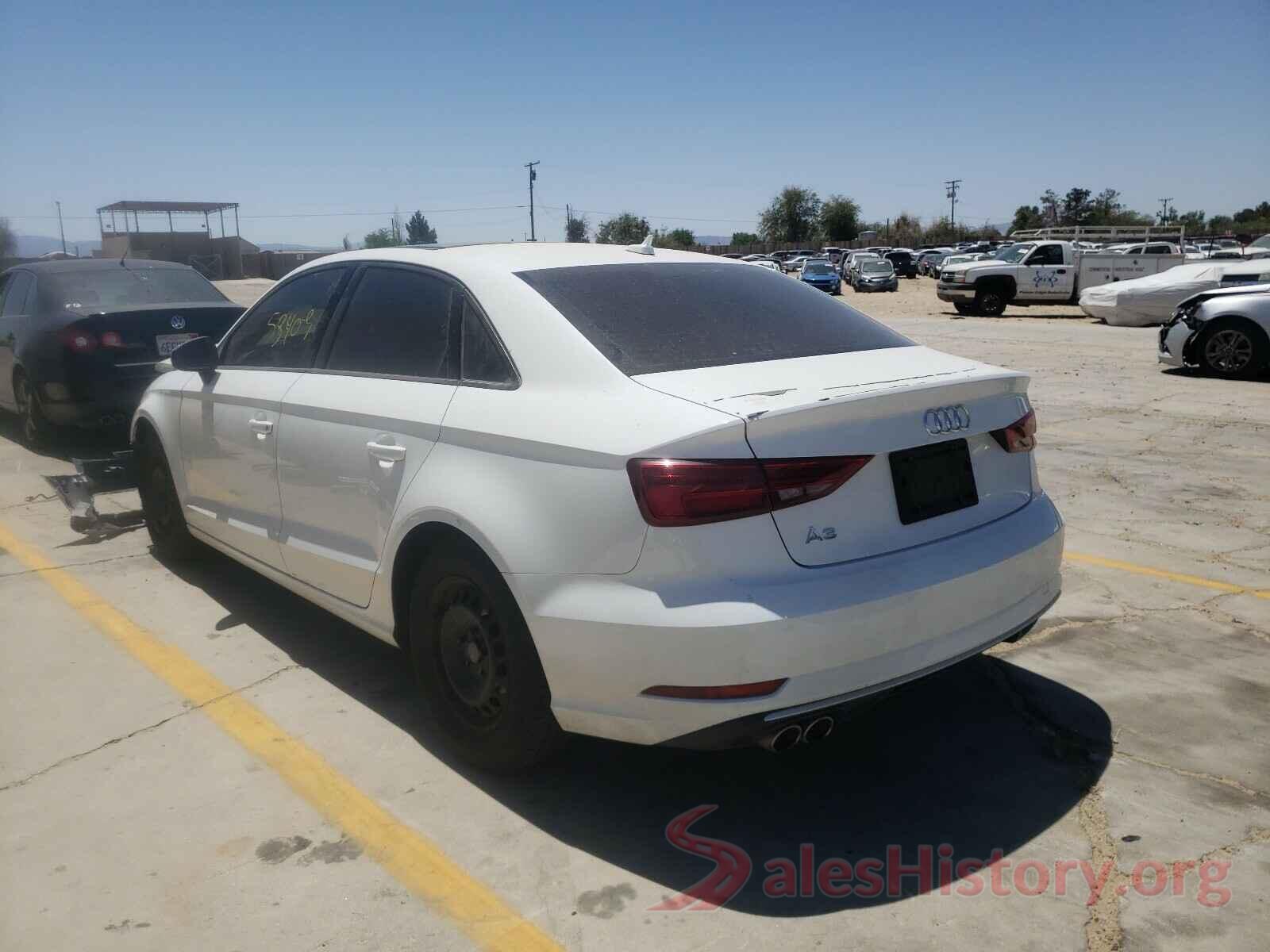 WAUAUGFF3H1028813 2017 AUDI A3