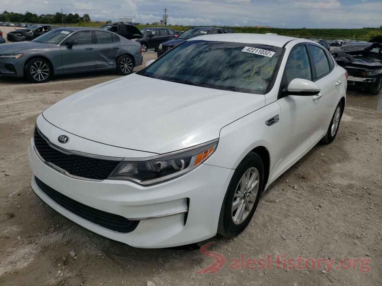 KNAGT4L35G5073149 2016 KIA OPTIMA