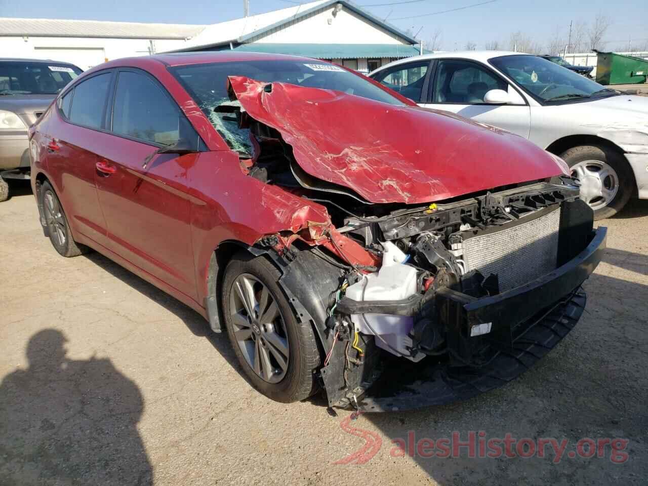 5NPD84LF0JH333742 2018 HYUNDAI ELANTRA