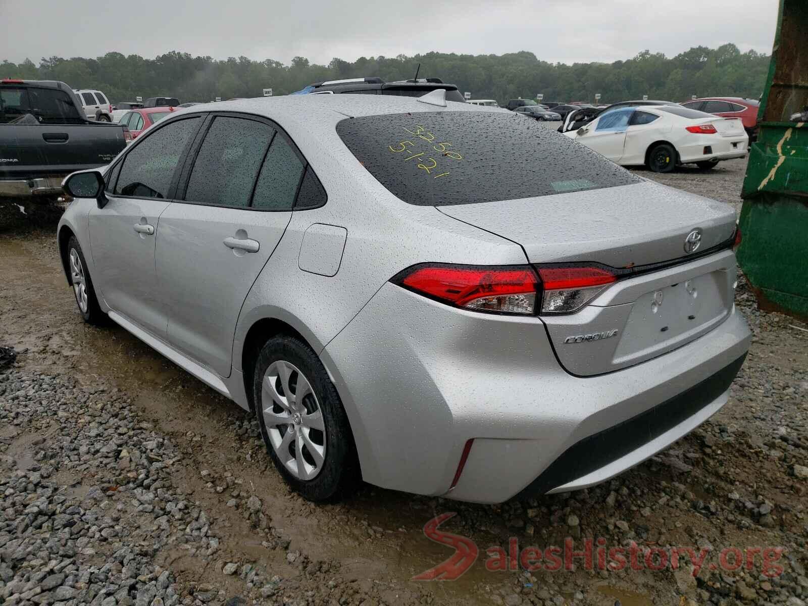 5YFEPRAE7LP033250 2020 TOYOTA COROLLA