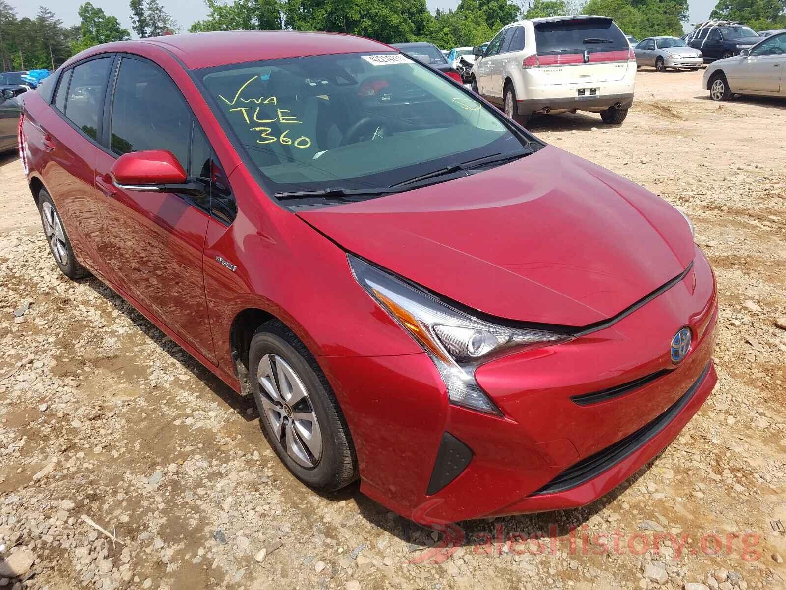 JTDKARFU8J3545772 2018 TOYOTA PRIUS